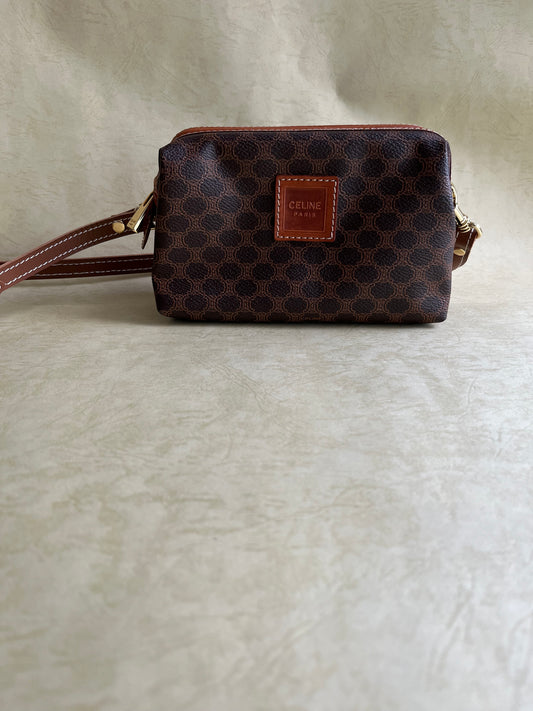 Vintage Celine Pouch, S(Brown)