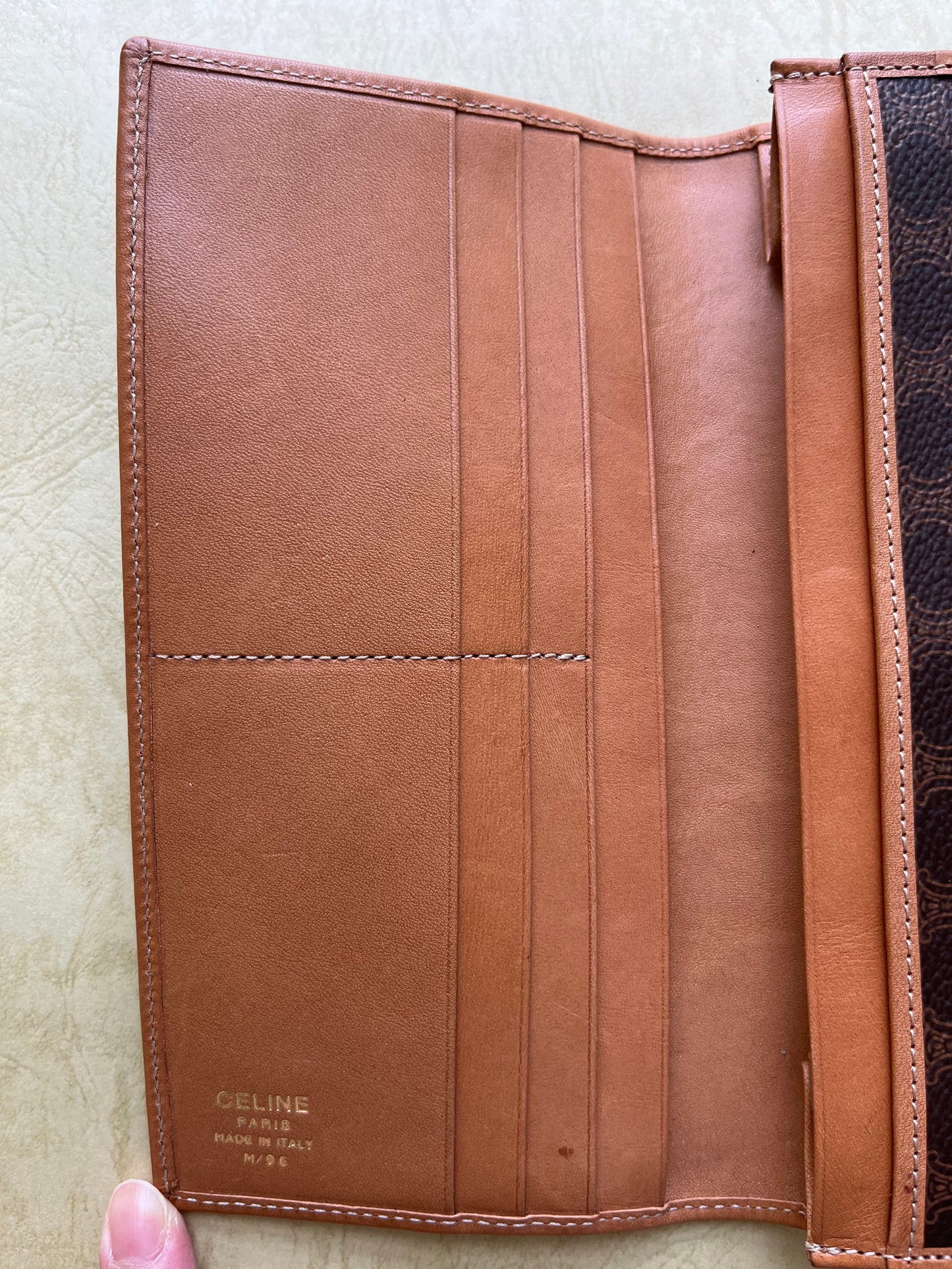 Vintage Celine Long Wallet