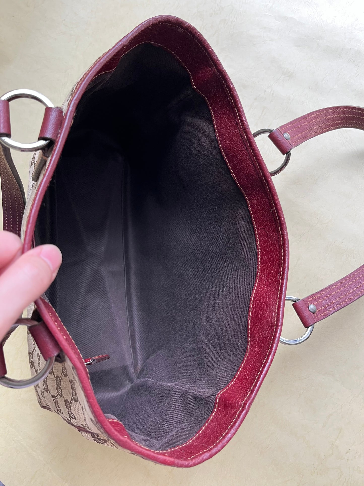 Vintage Gucci Tote Bag