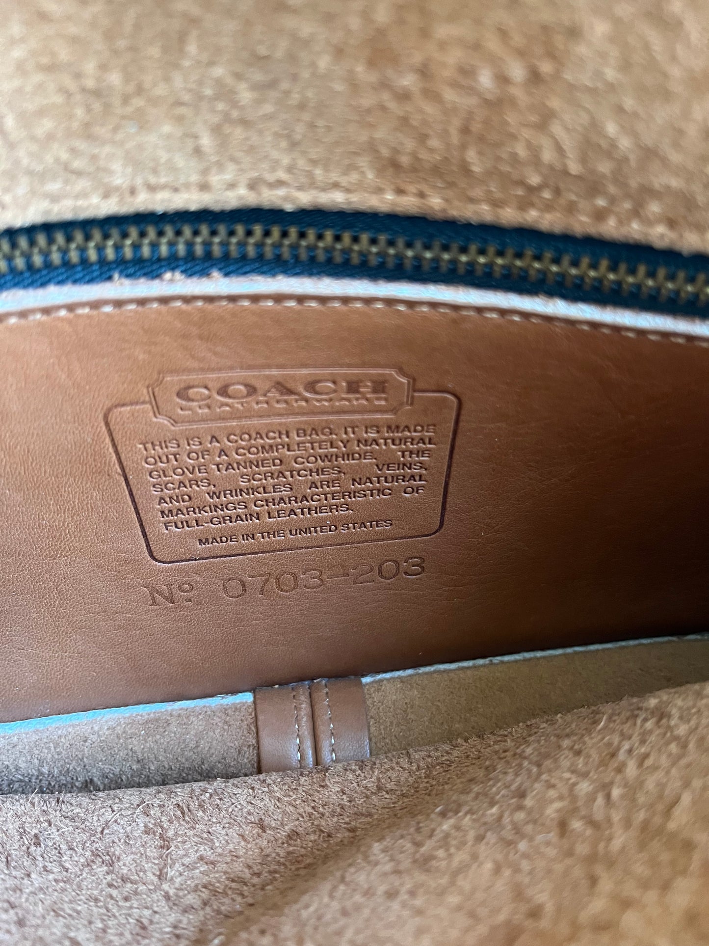 Vintage Coach Crossbody Bag