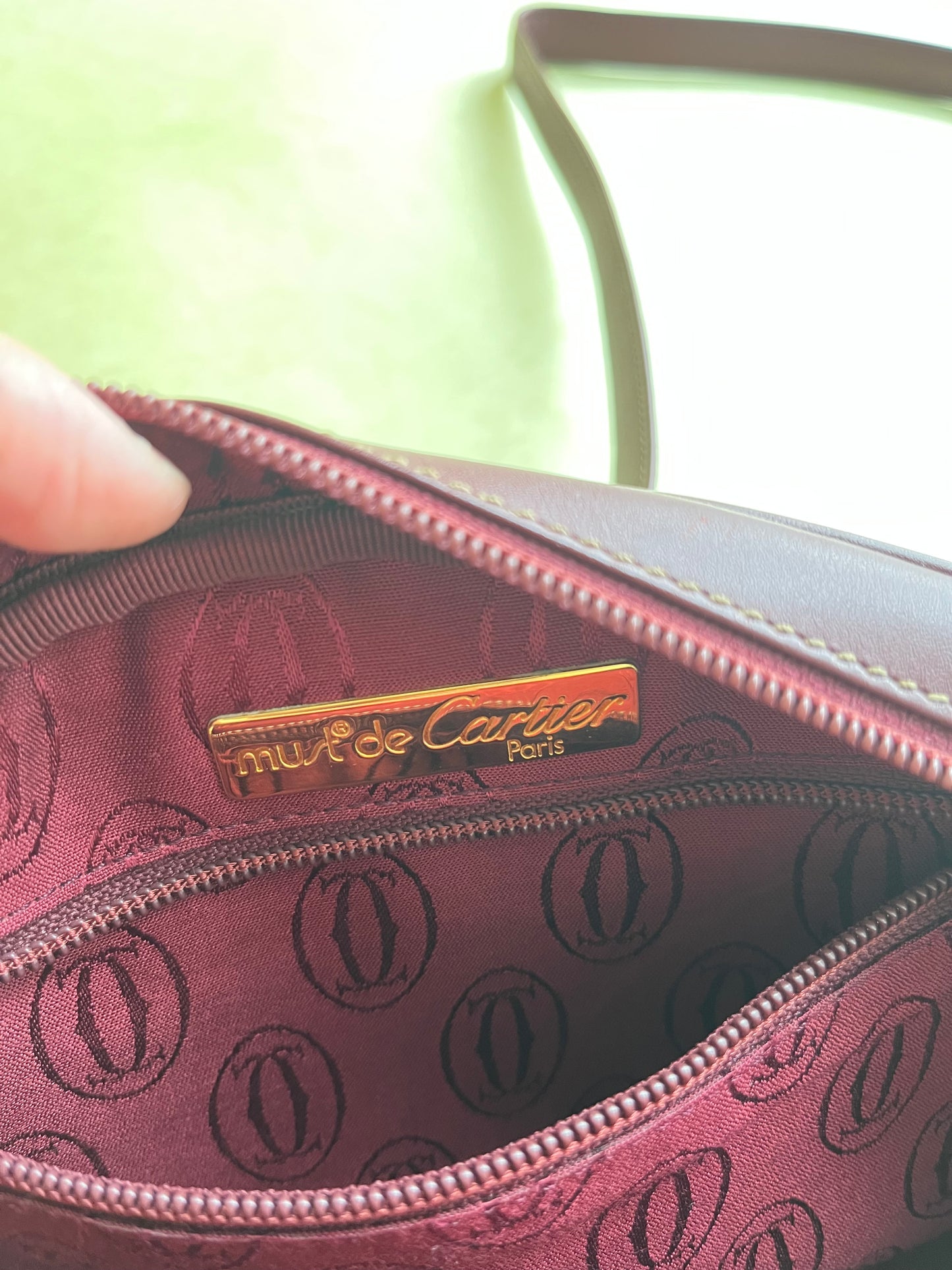 Vintage Cartier 2-way Bag