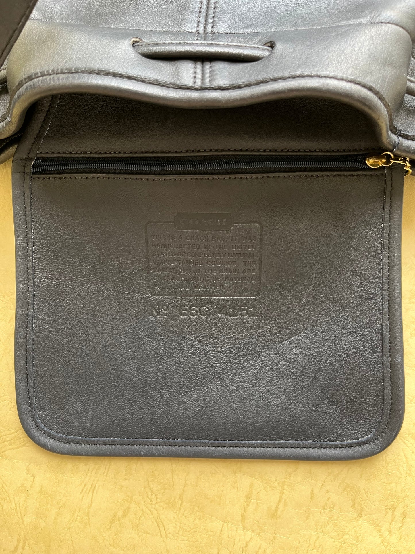 Vintage Coach Bucket Bag