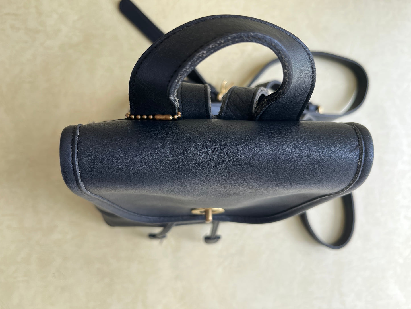 Vintage Coach Black Daypack