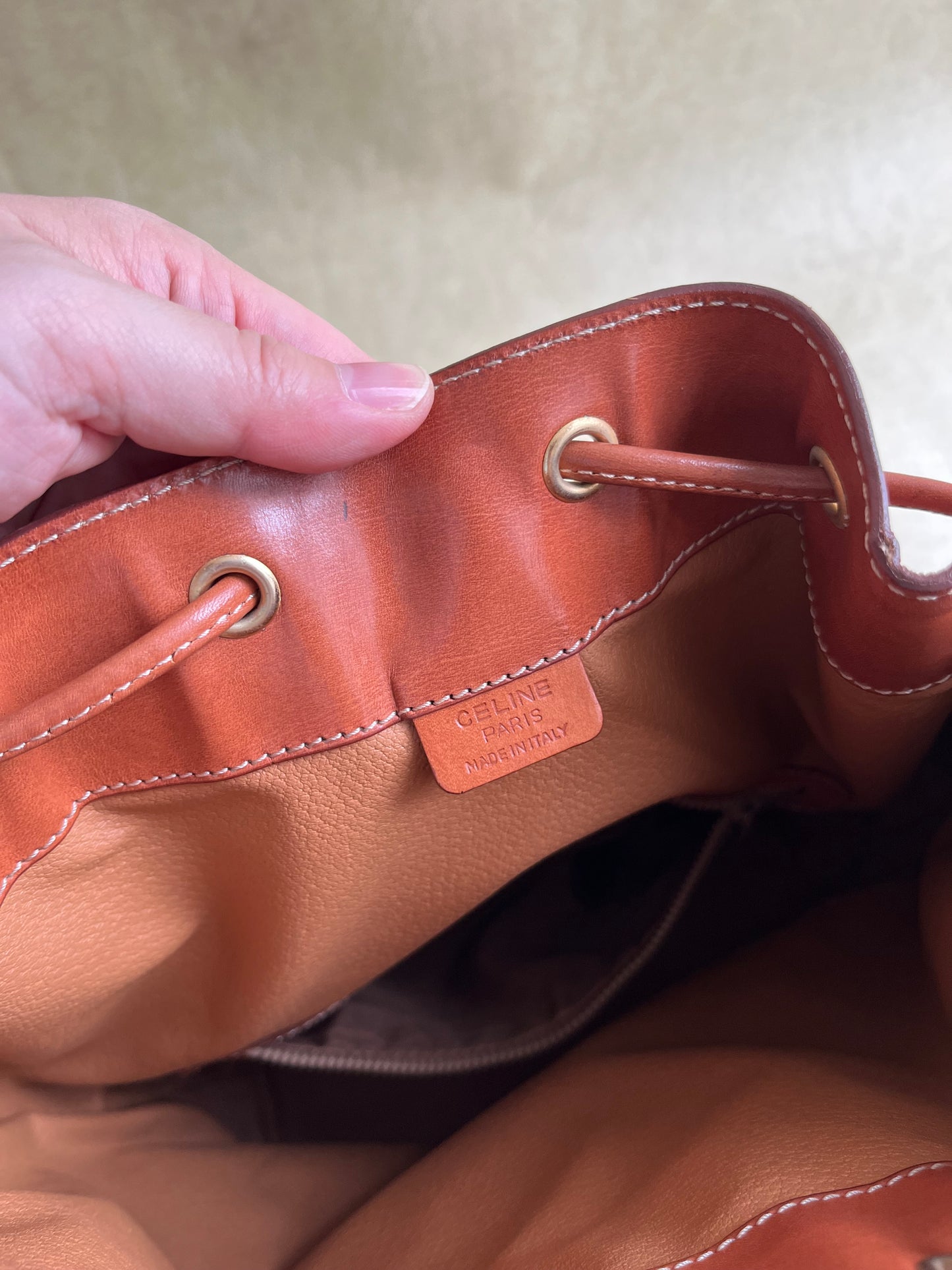Vintage Celine Bucket Bag