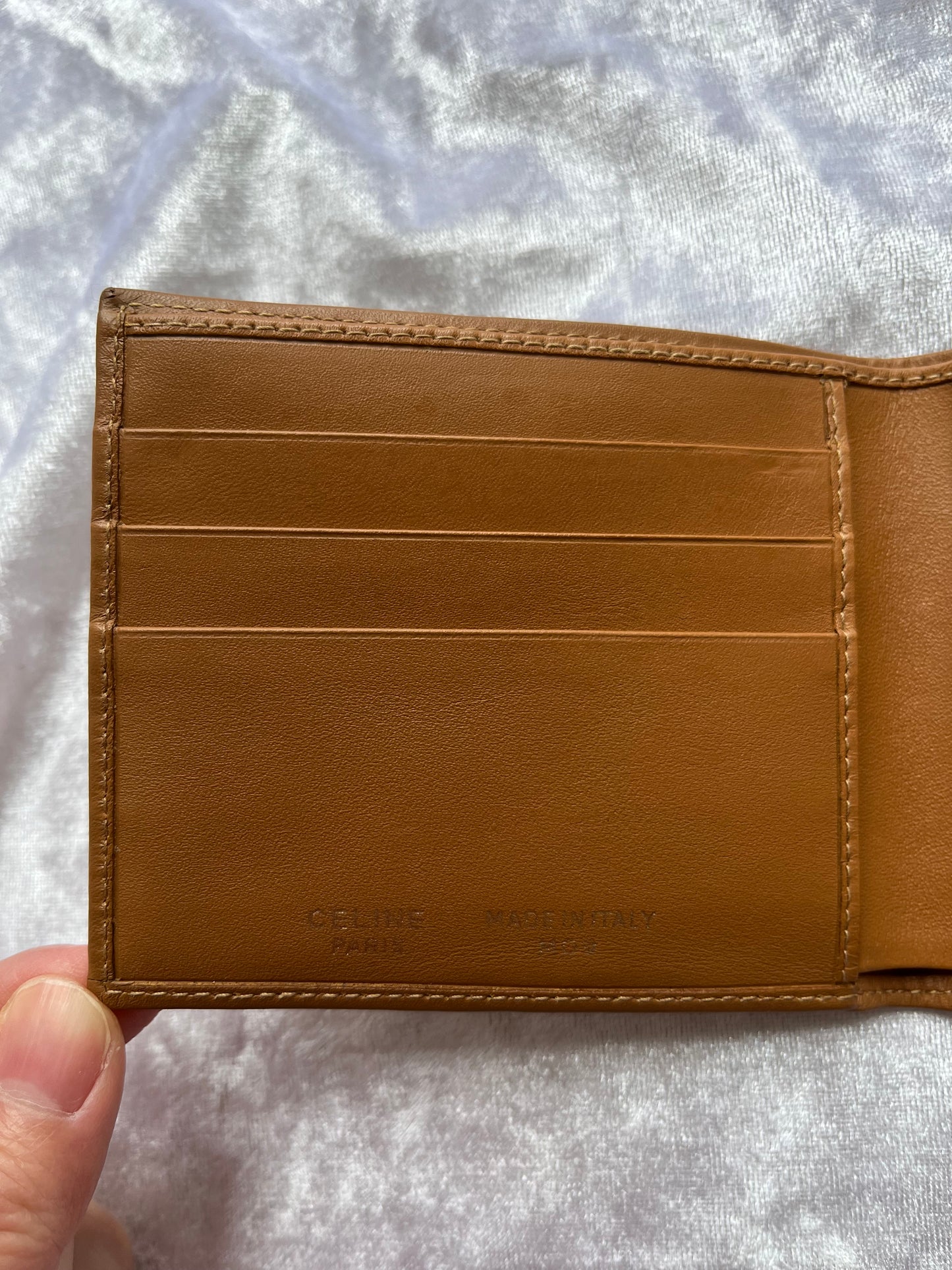 Vintage Celine Short Wallet