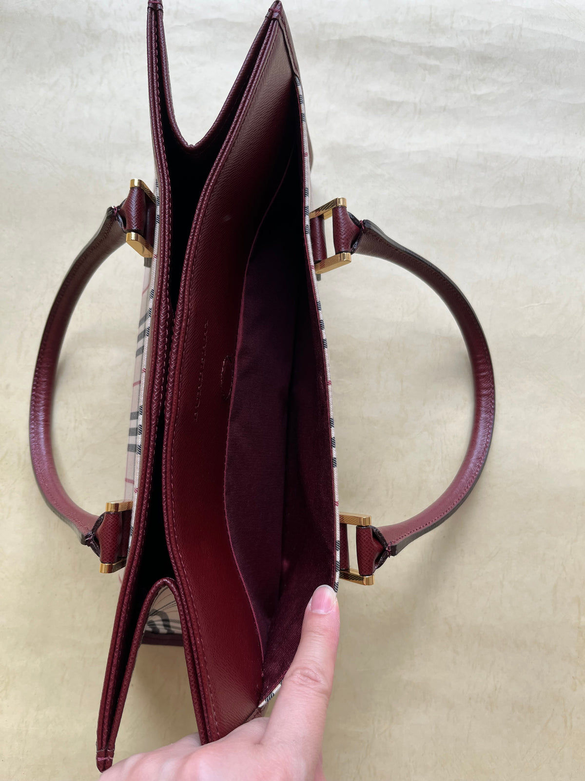 Vintage Burberry Handbag