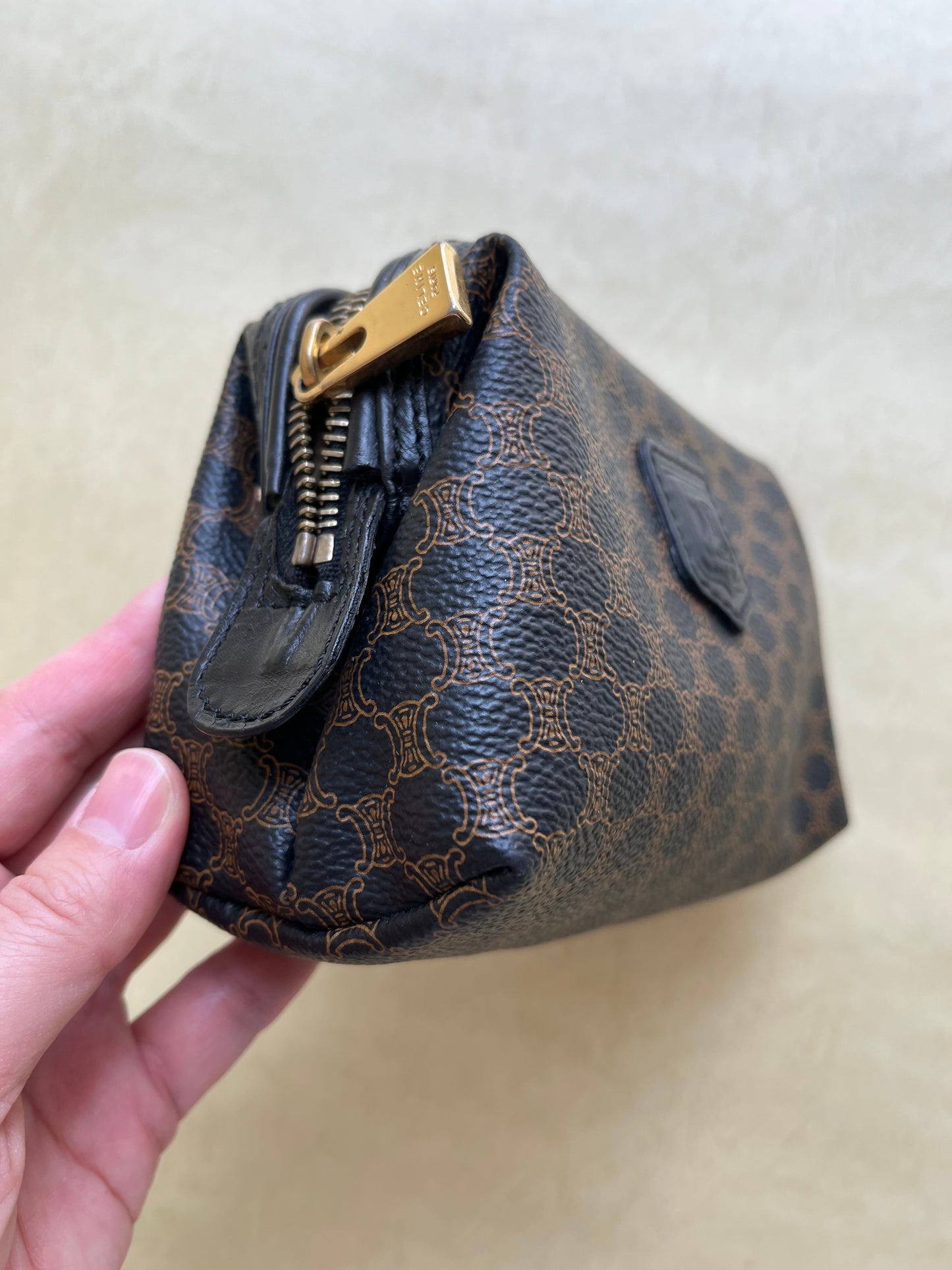 Vintage Celine Pouch(Blk, size:s)