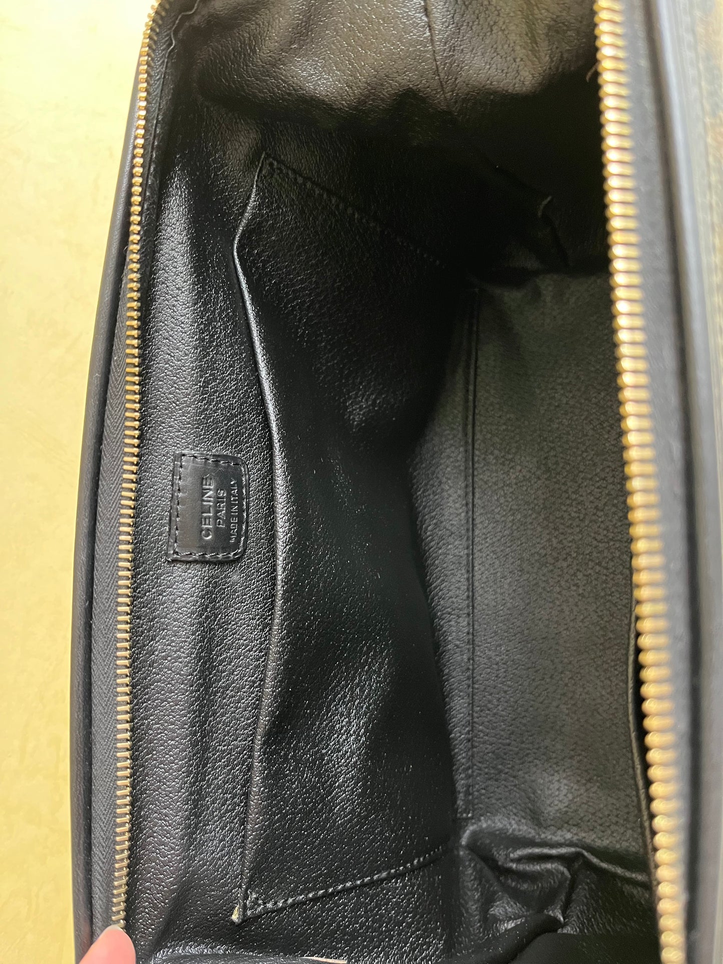 Vintage Celine Pouch (size: L)