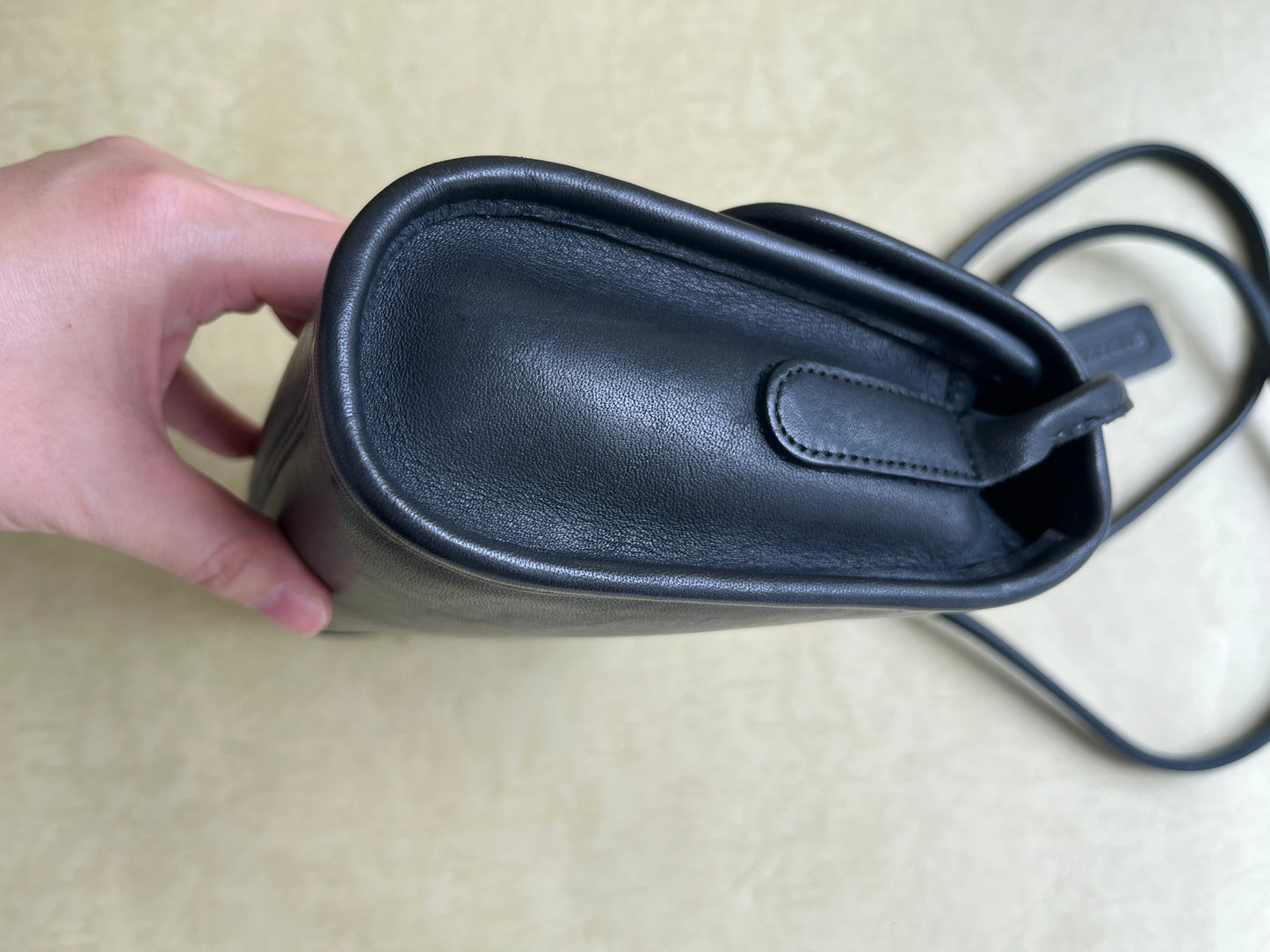 Vintage Coach Black Crossbody Bag