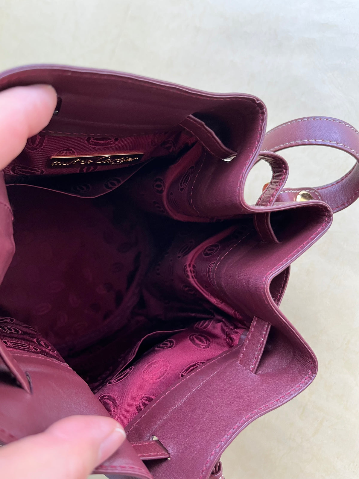 Vintage Cartier Bucket Bag