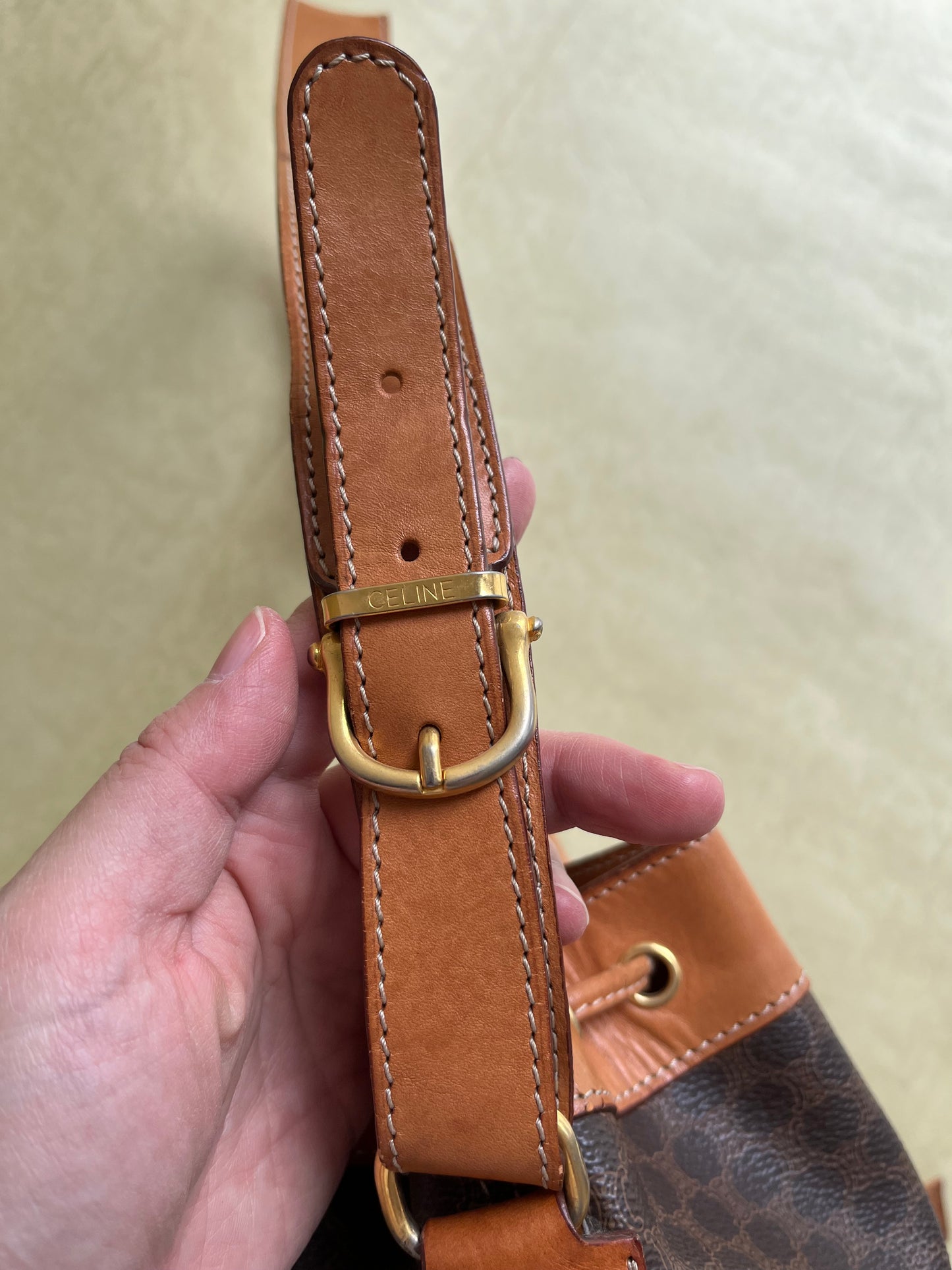 Vintage Celine Bucket Bag