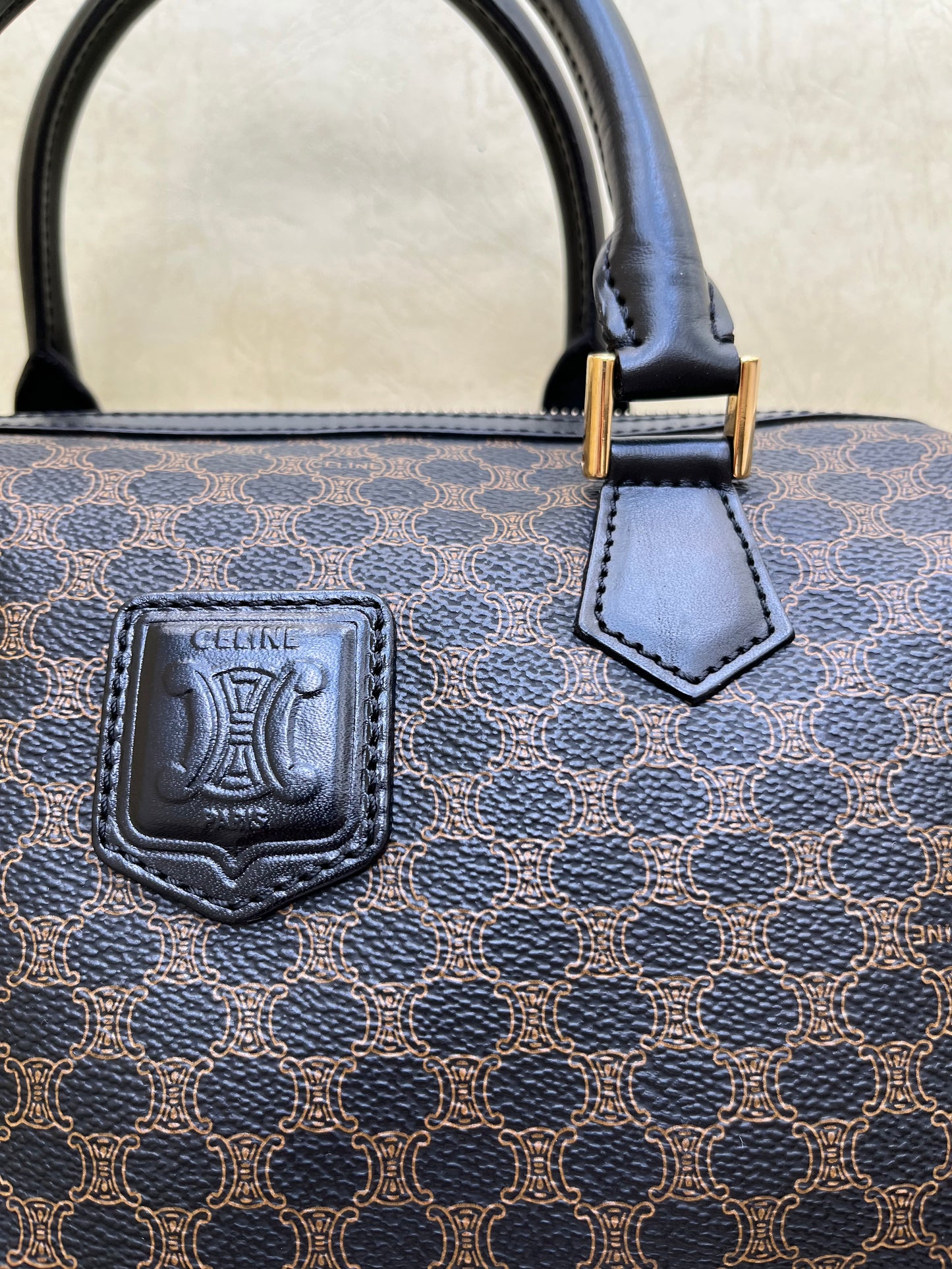 Vintage Celine Boston Bag