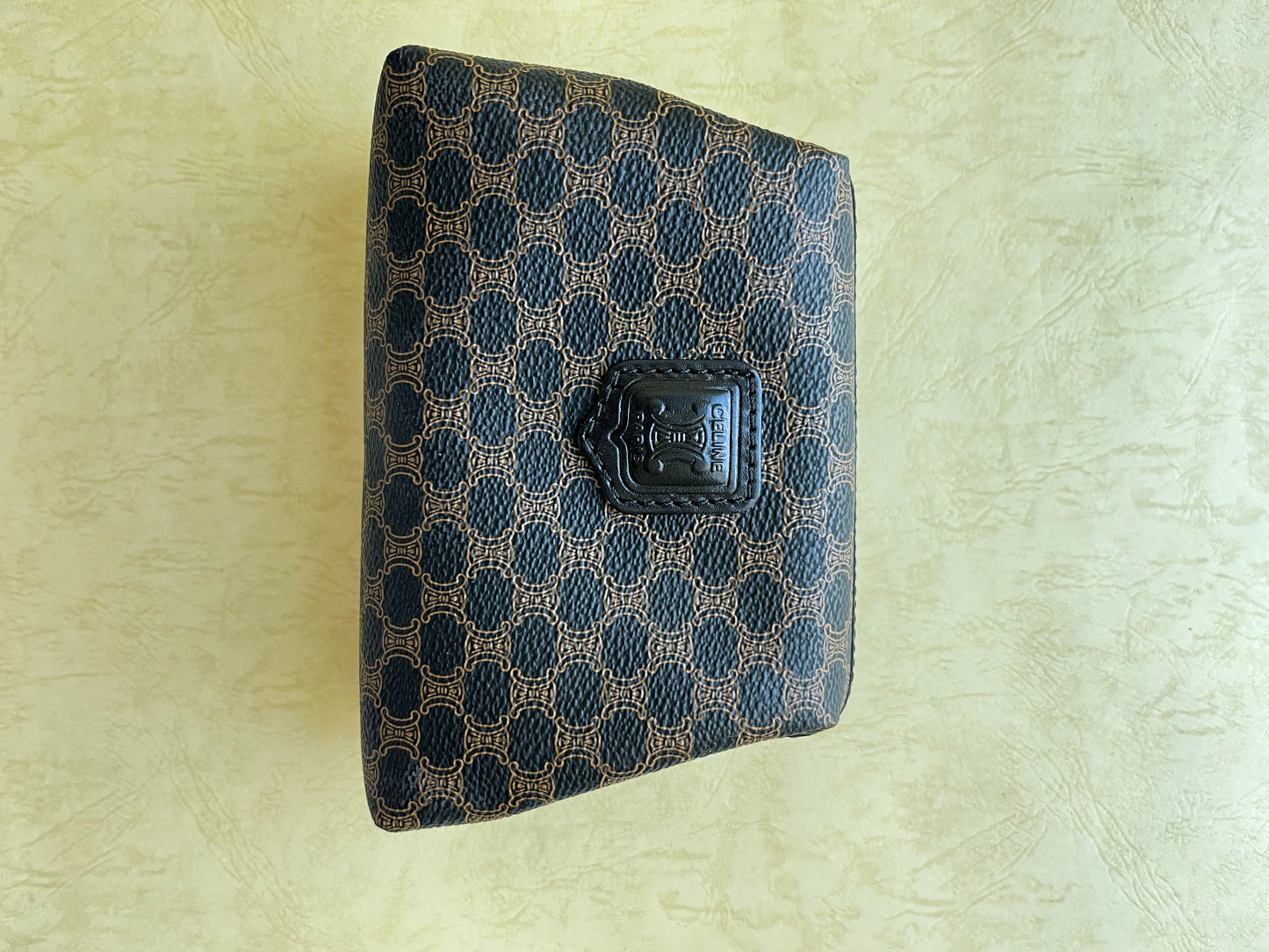 Vintage Celine Pouch Bag (Black, size:s)
