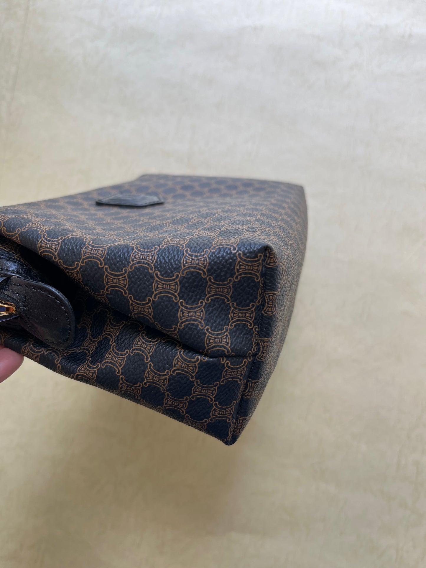 Vintage Celine Pouch (black, size: M)