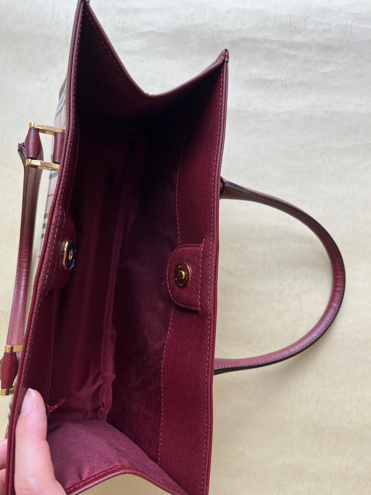 Vintage Burberry Handbag