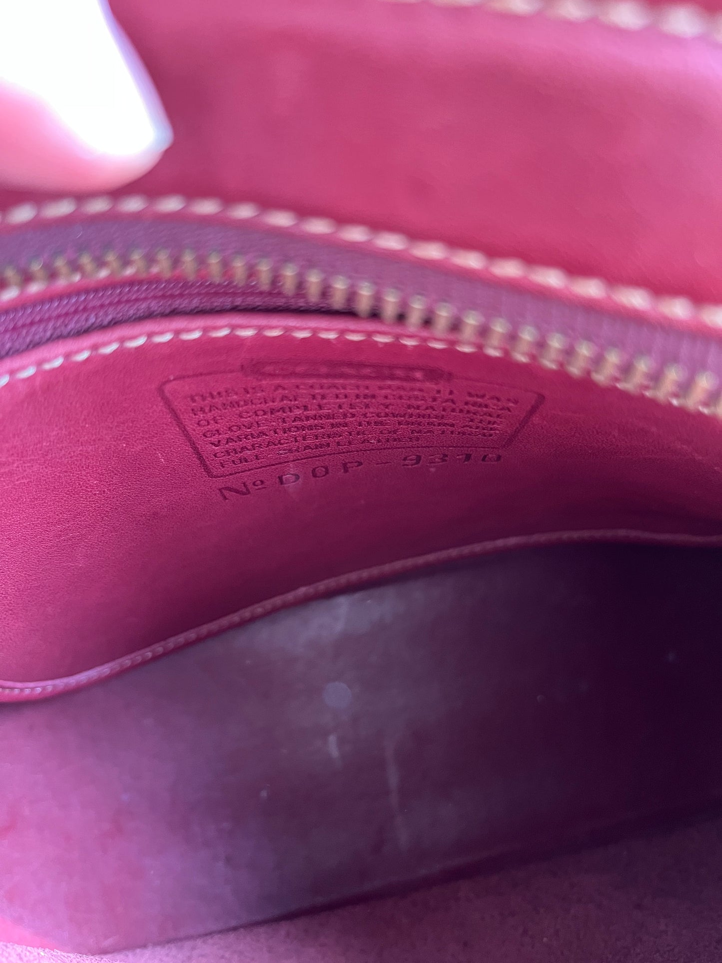 Vintage Coach Shoulder Bag