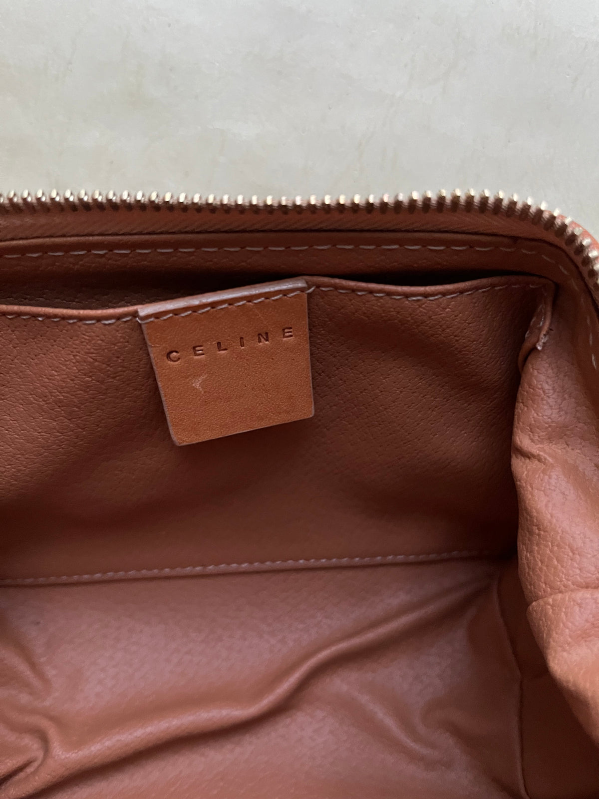 Vintage Celine Pouch(size: mini)