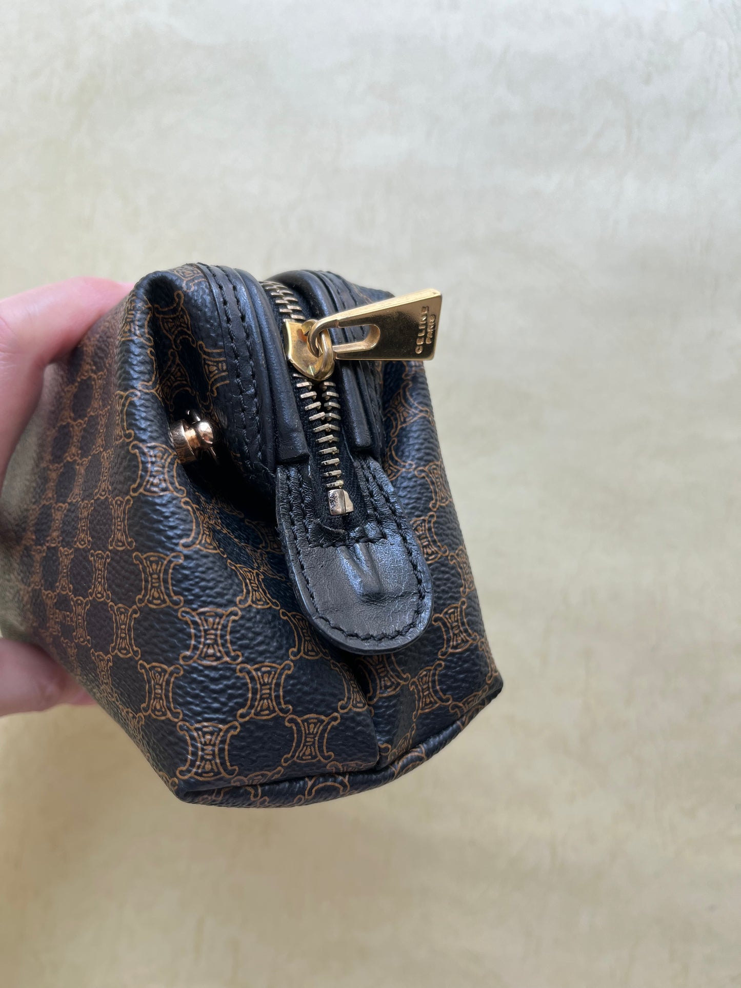 Vintage Celine Pouch(Blk, size:s)