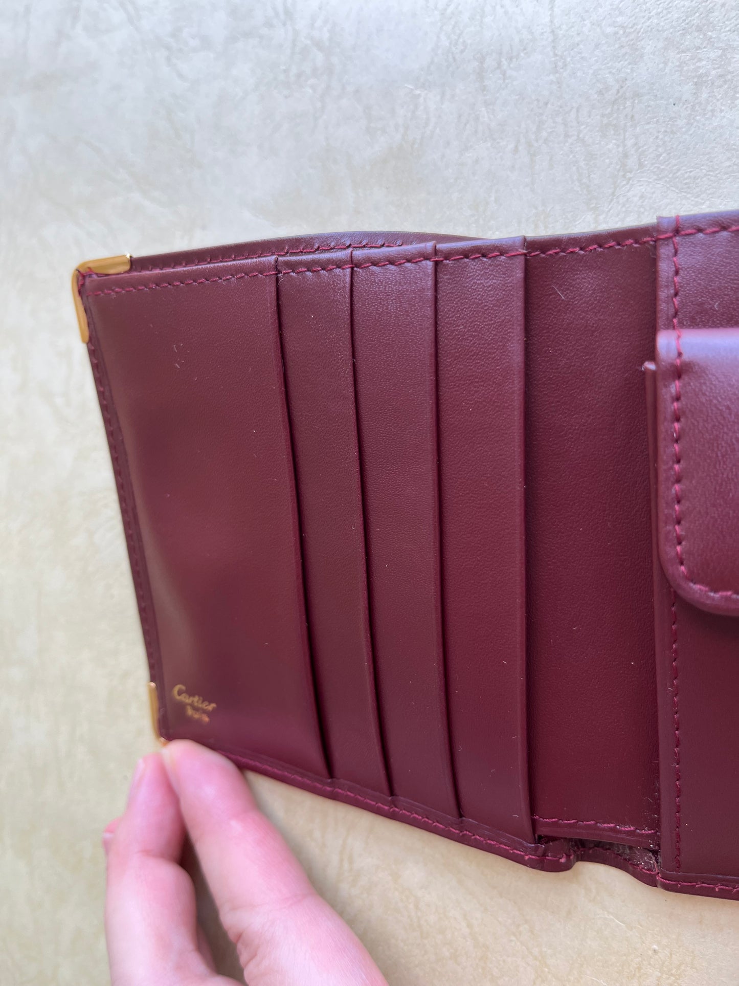 Vintage Cartier Short Wallet