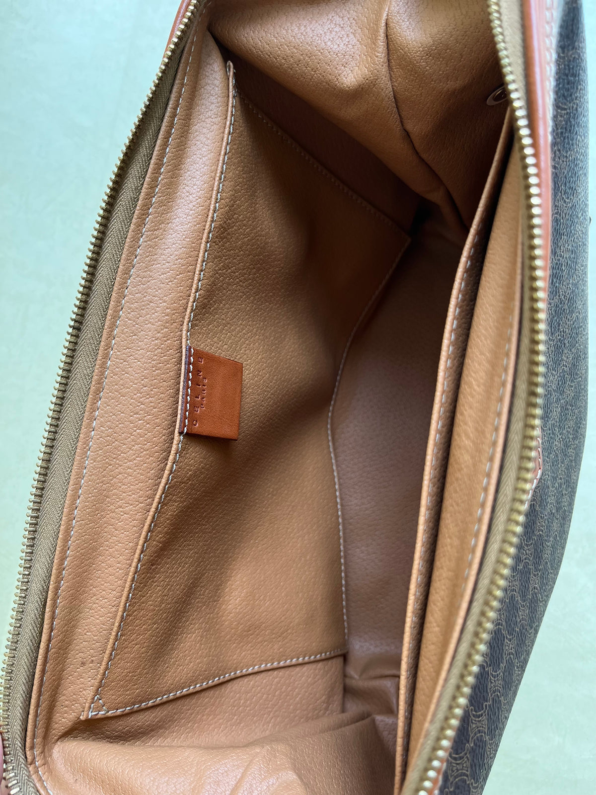 Vintage Celine Pouch (size: L)