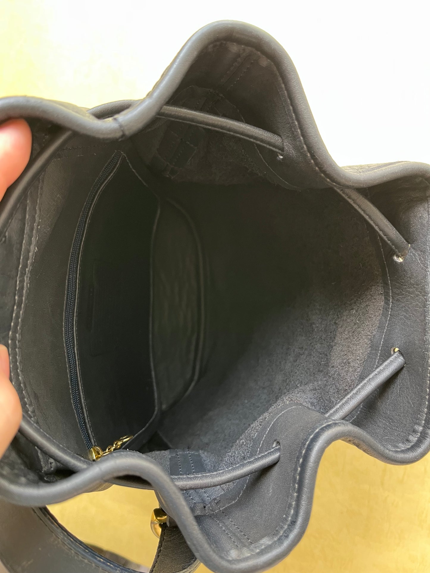 Vintage Coach Bucket Bag