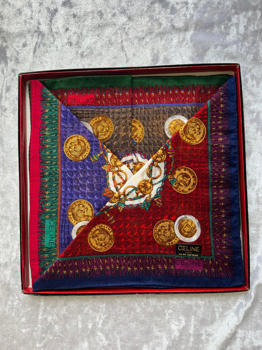 Vintage Celine Handerchief