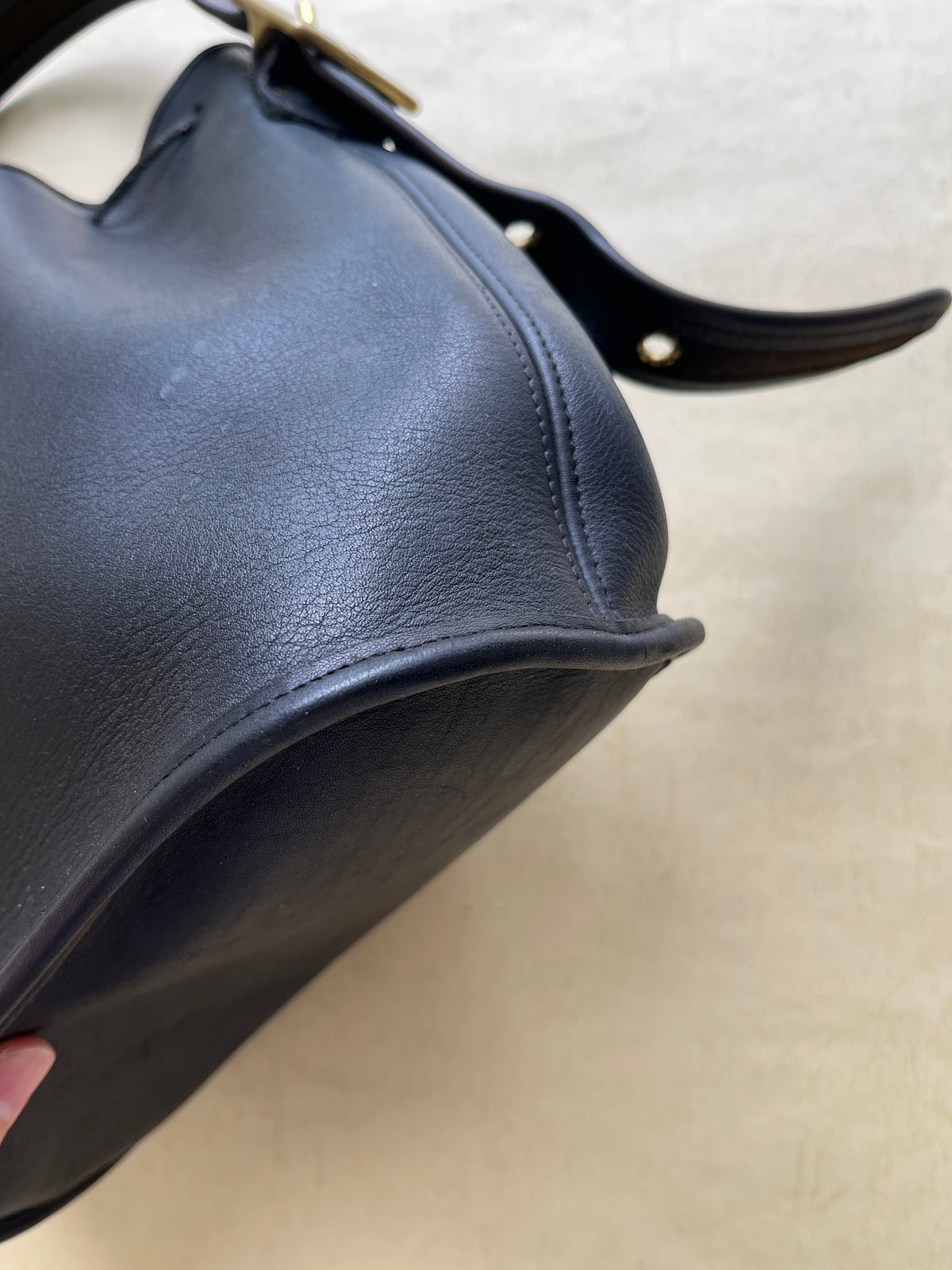 Vintage Coach Bucket Bag