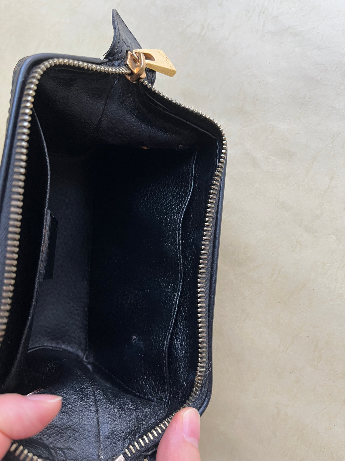 Vintage Celine Pouch(size: mini)