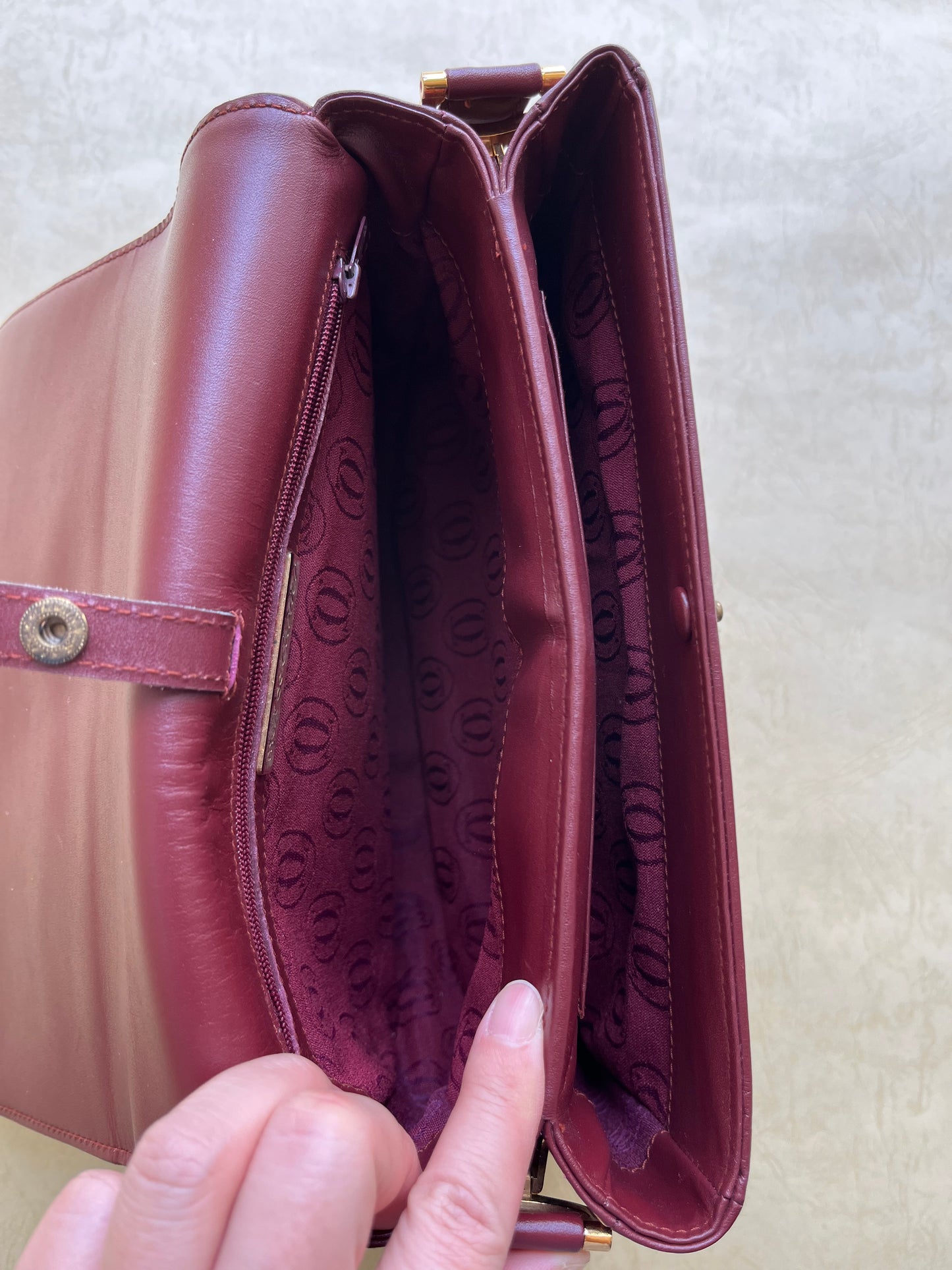 Vintage Cartier Crossbody Bag