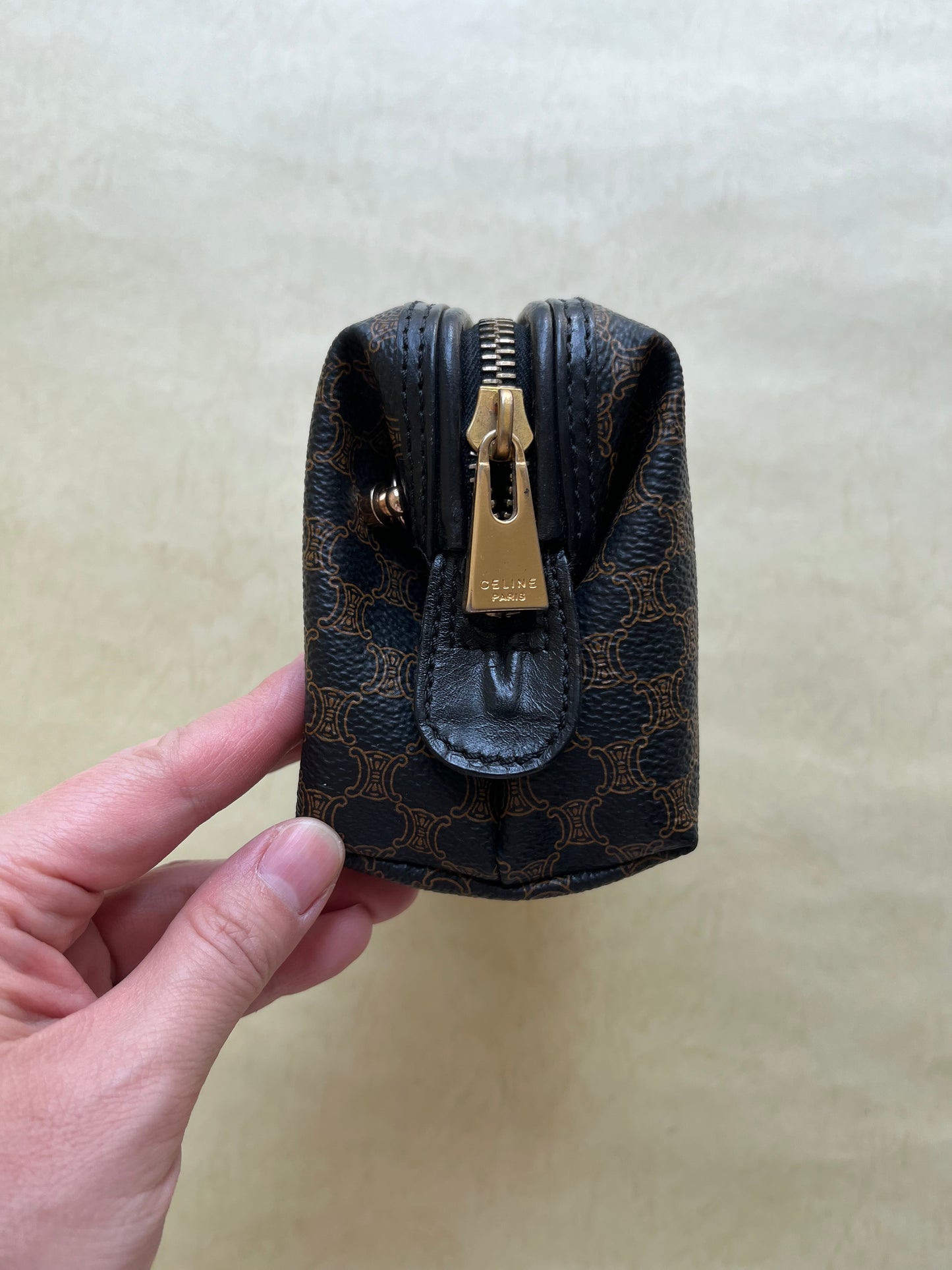 Vintage Celine Pouch(Blk, size:s)