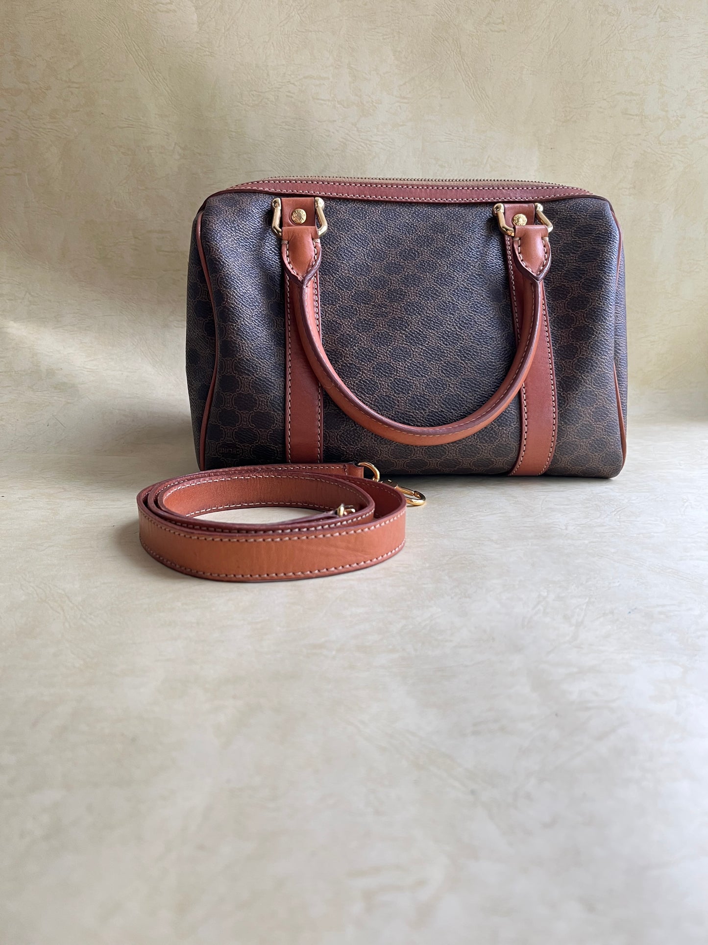 Vintage Celine Boston Bag