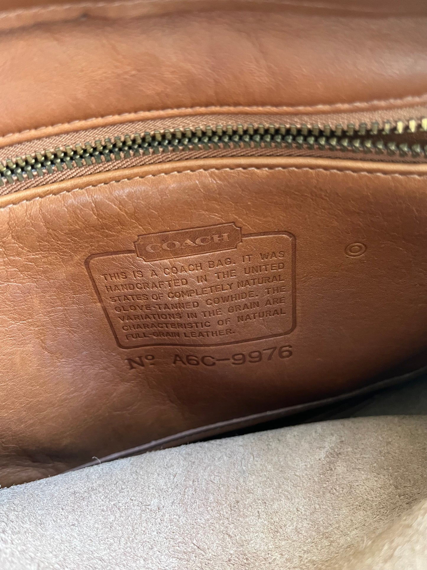 Vintage Coach Crossbody Bag