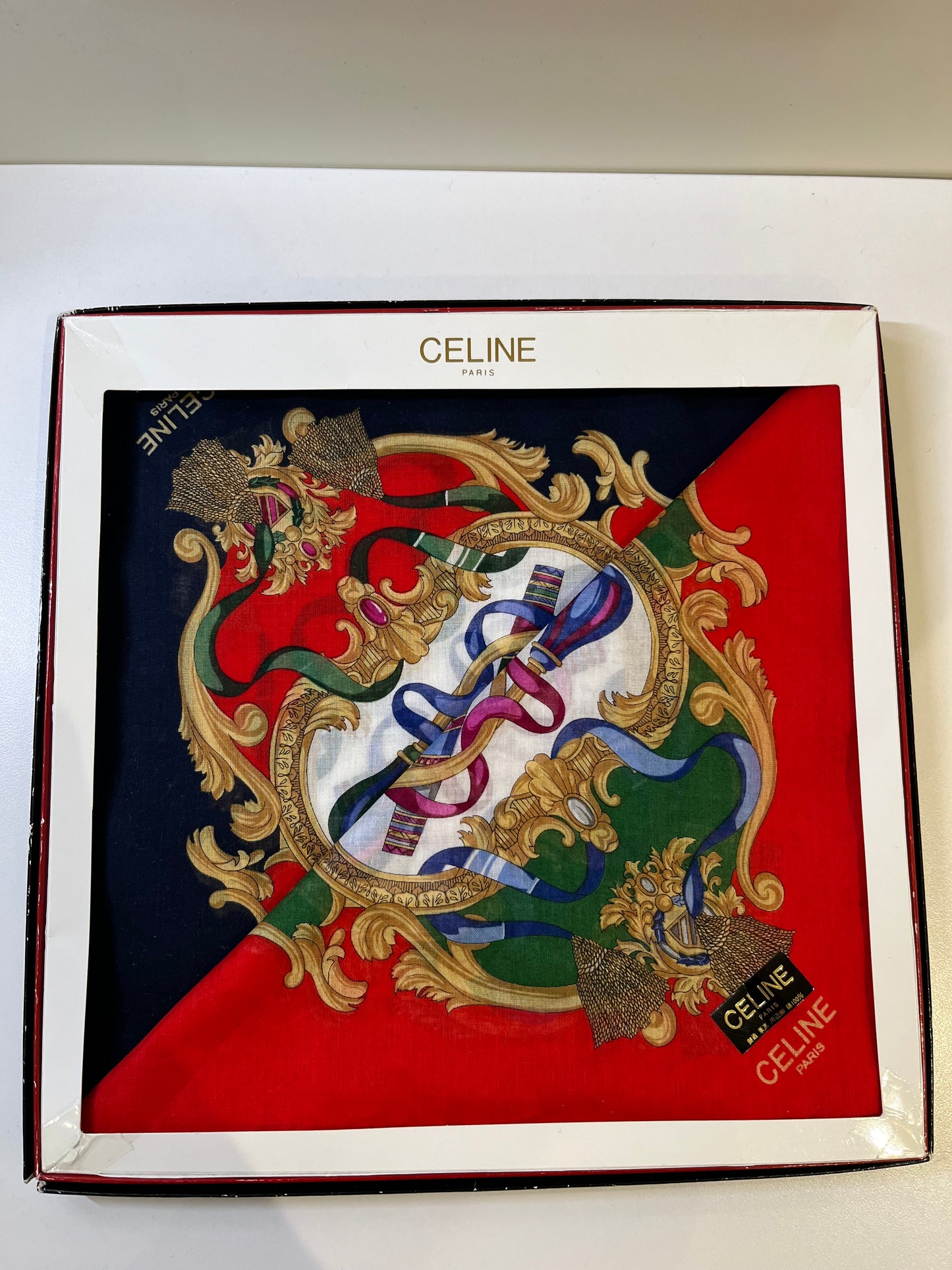 Vintage Celine Handerchief