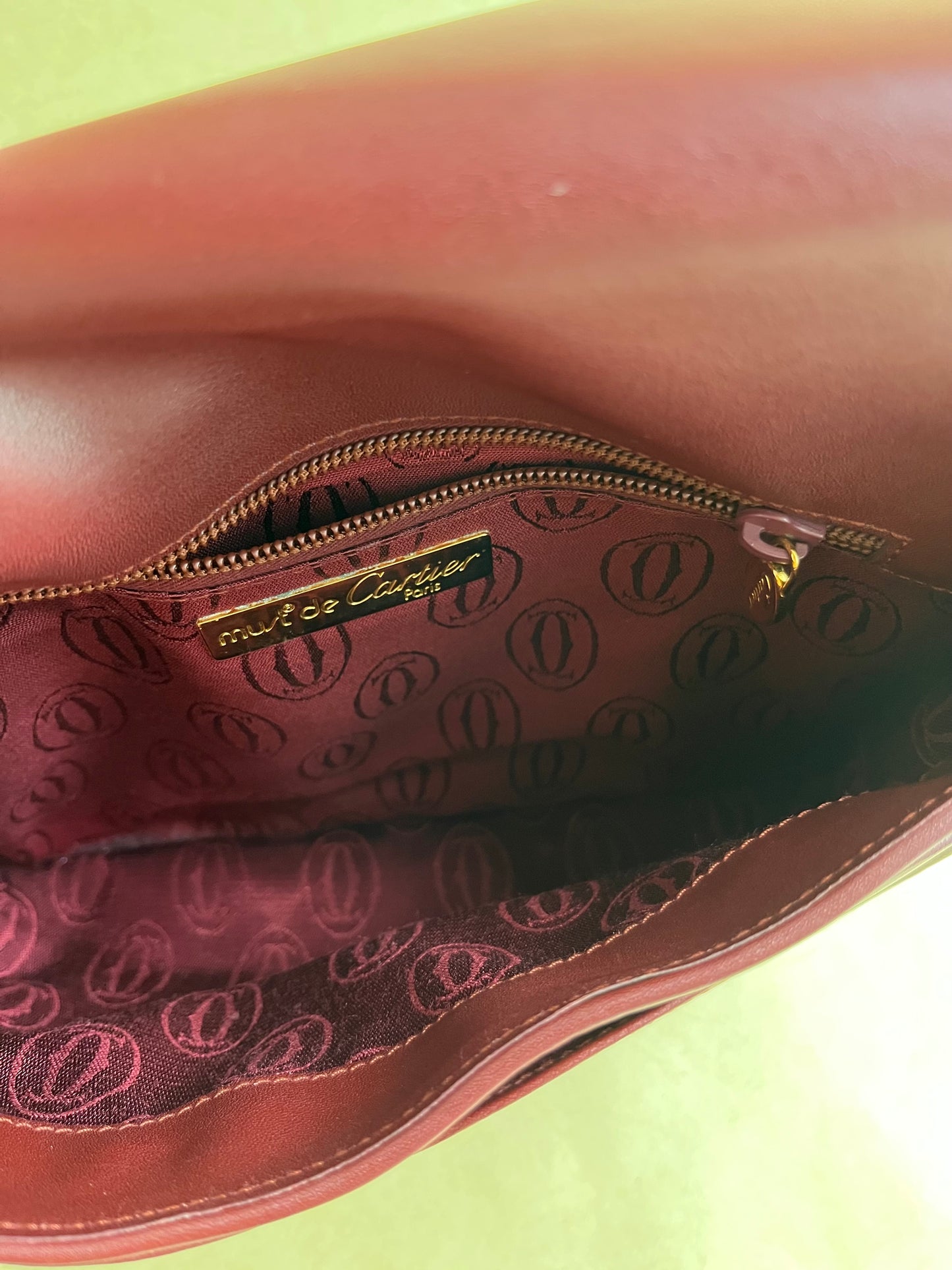 Vintage Cartier Crossbody Bag