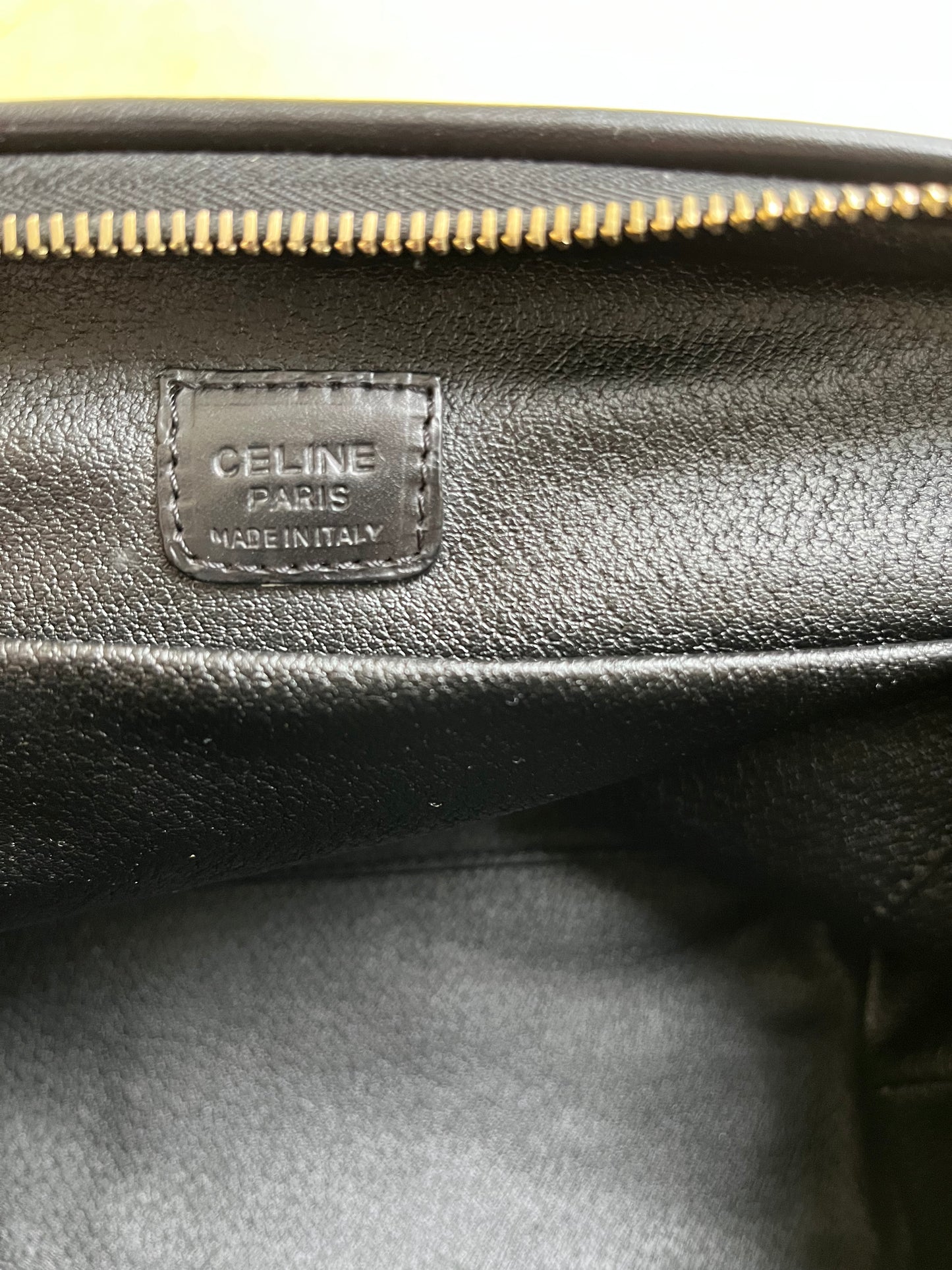 Vintage Celine Pouch (size: L)