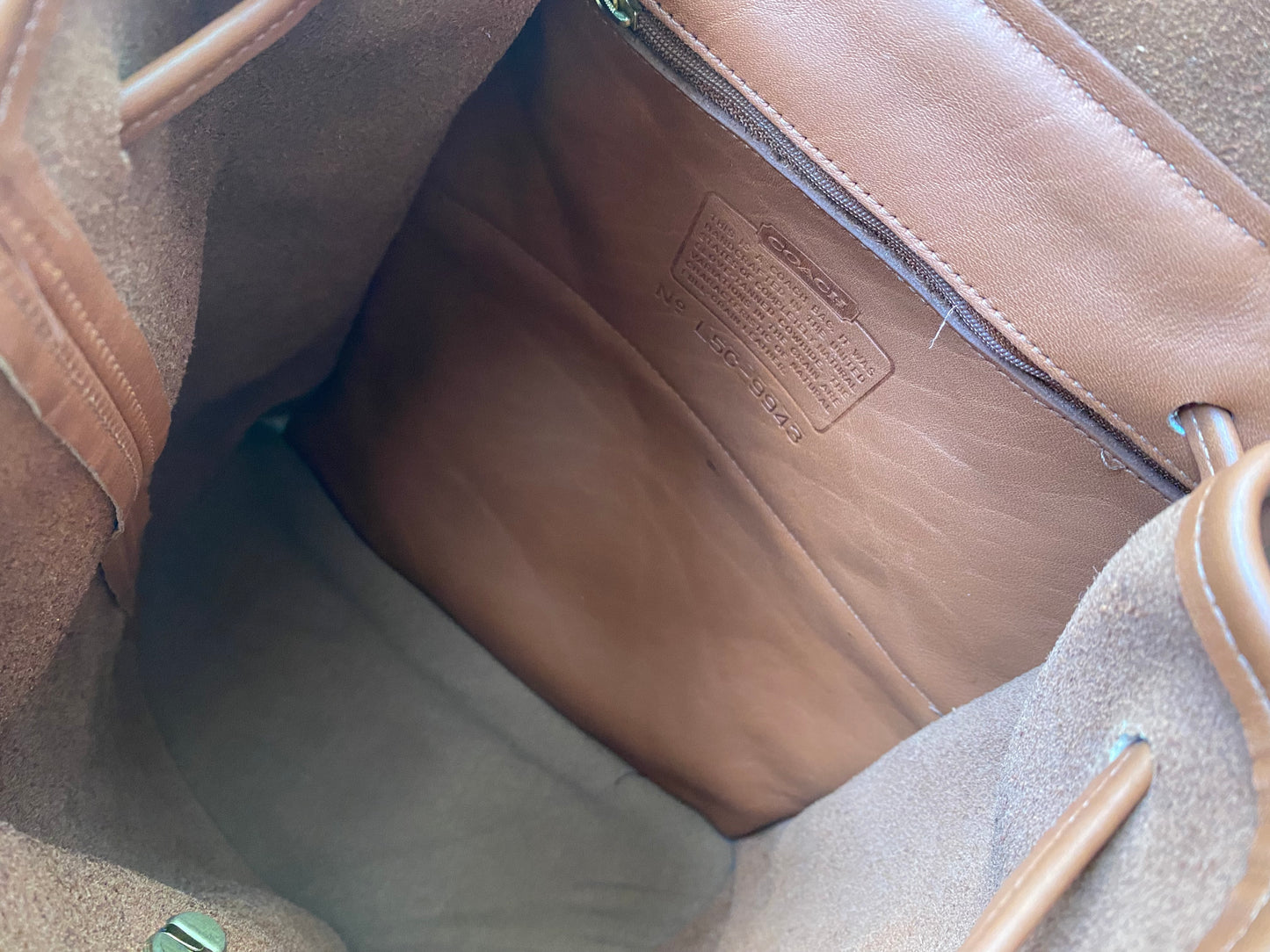 Vintage Coach Backpack