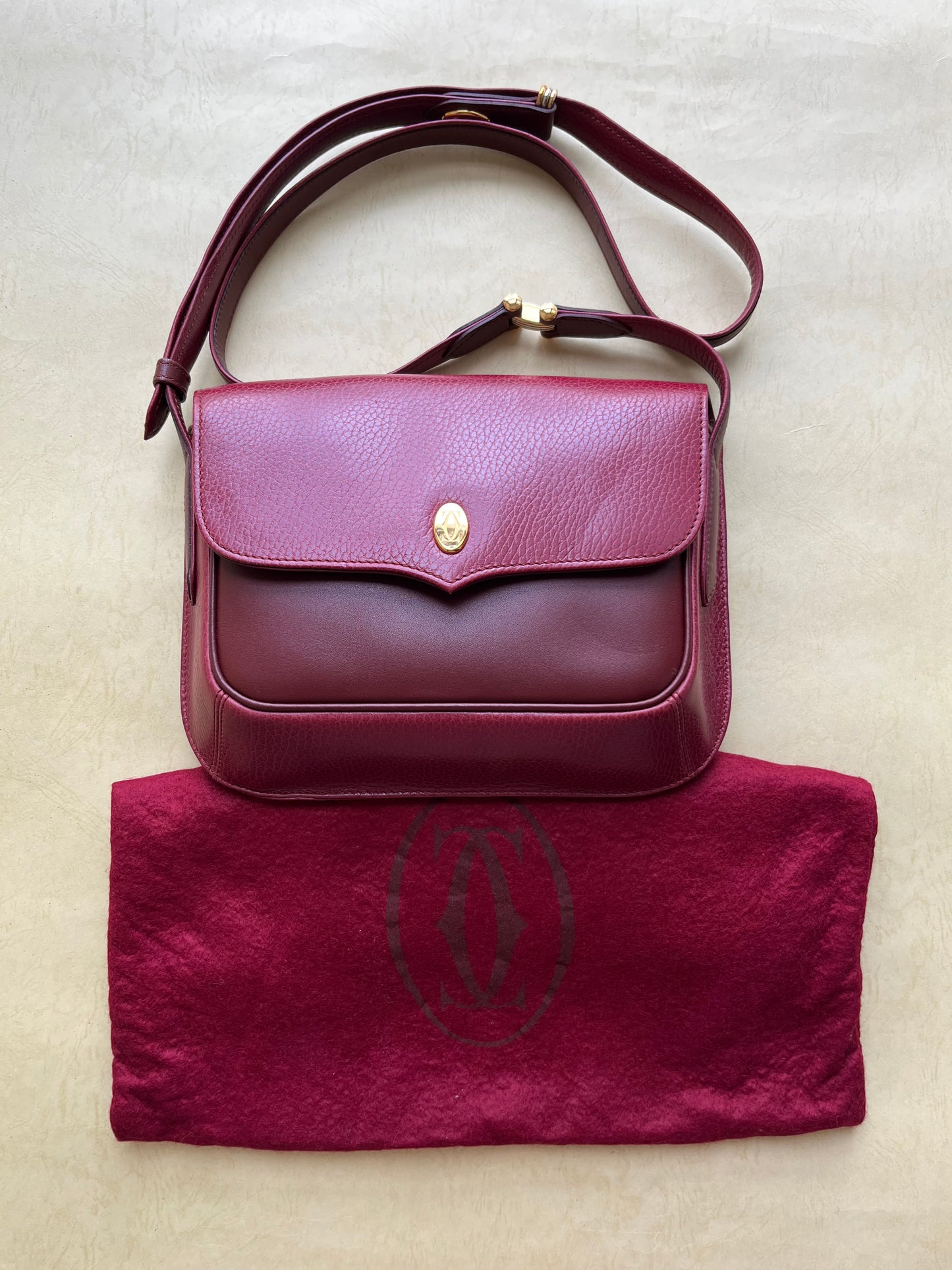 Vintage Cartier Crossbody Bag