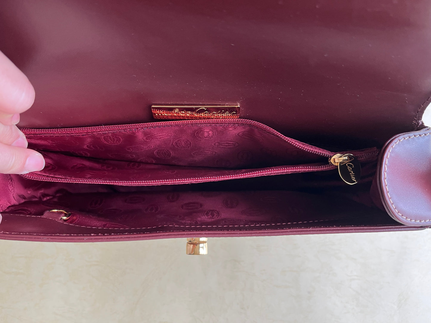 Vintage Cartier Crossbody Bag
