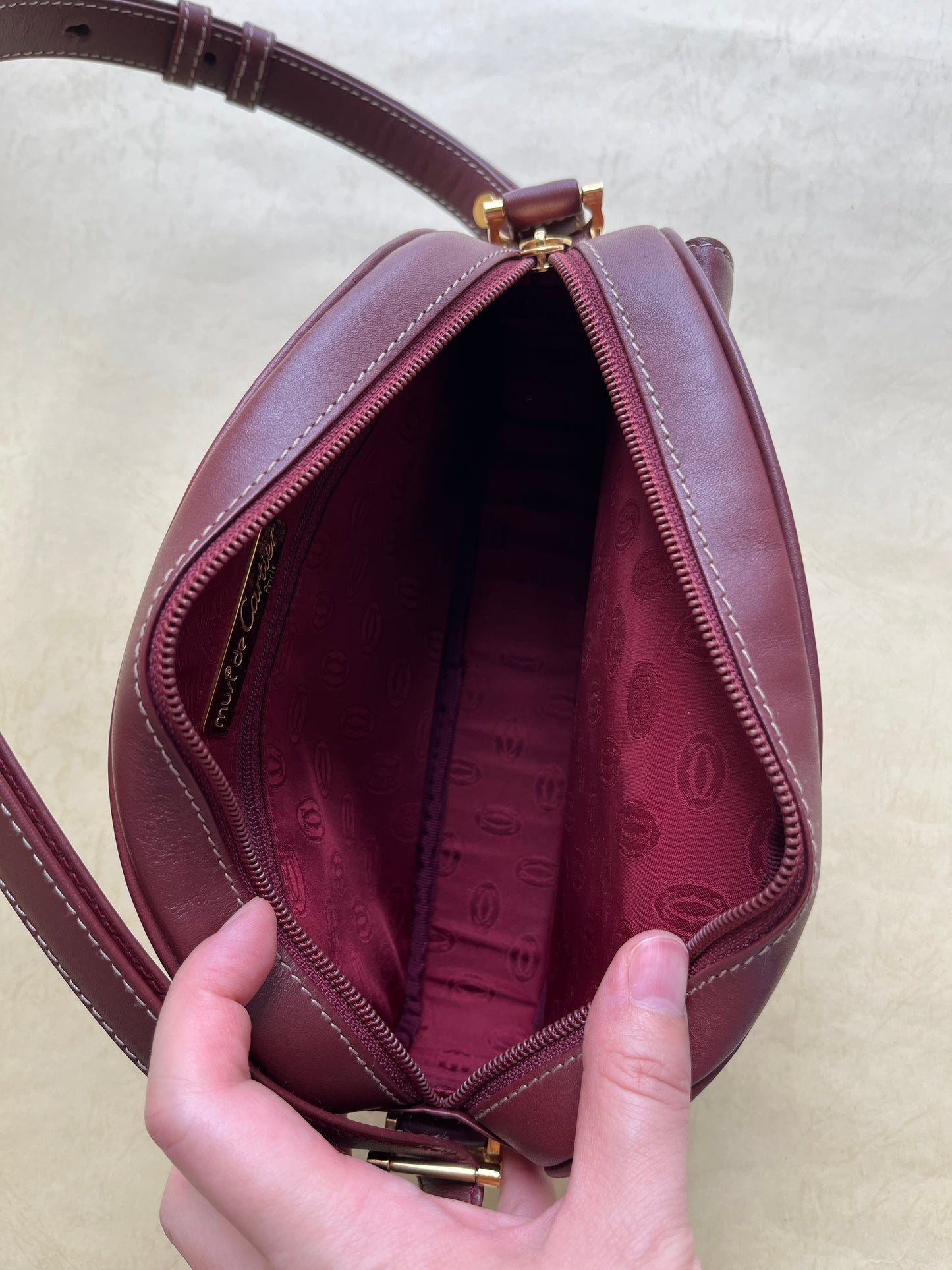 Vintage Cartier 2 way Bag