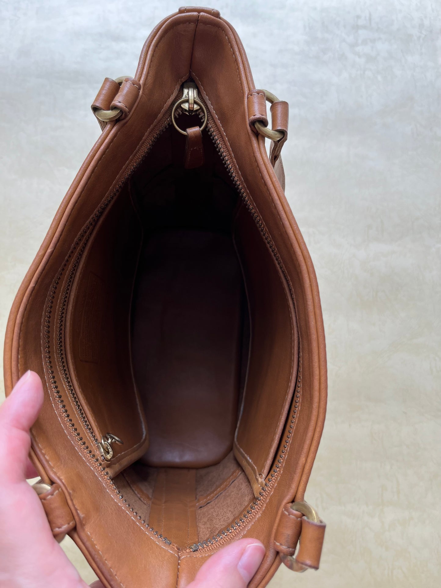 Vintage Coach Tote Bag
