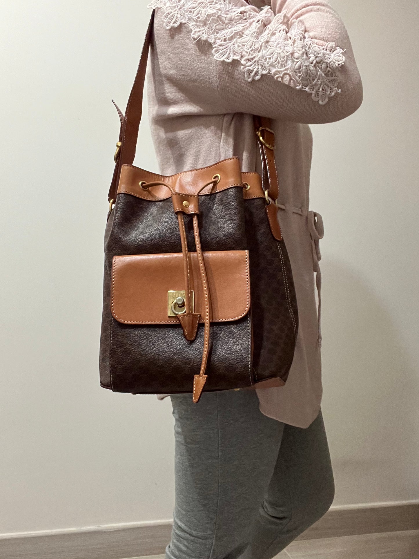 Vintage Celine Bucket Bag