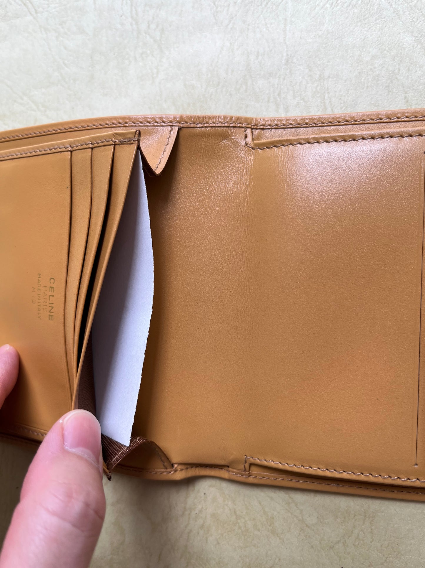 Vintage Celine Short Wallet