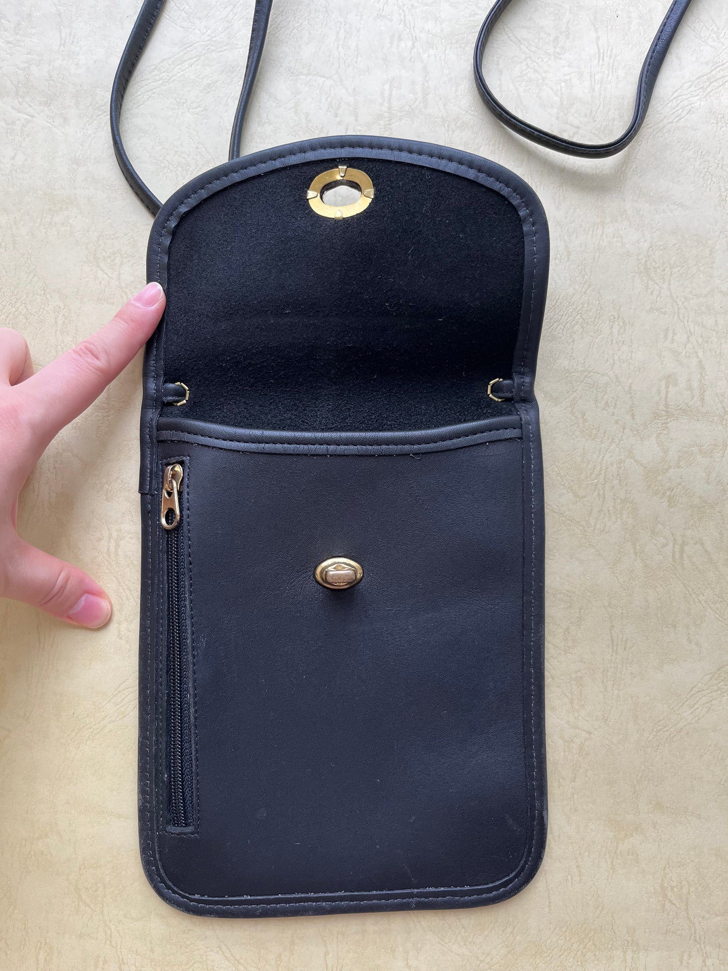 Vintage Coach Passport Hipster