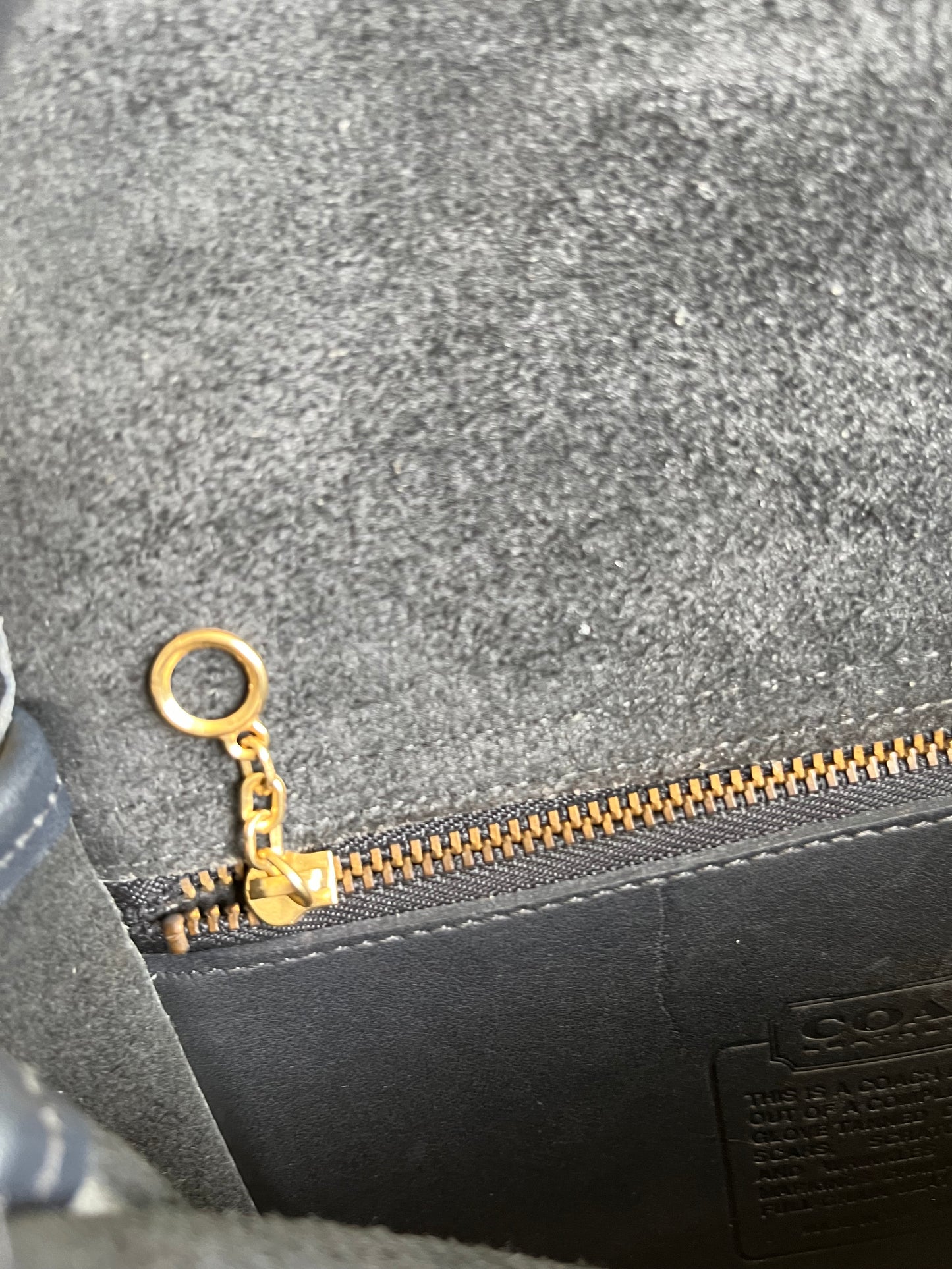 Vintage Coach Black Crossbody Bag