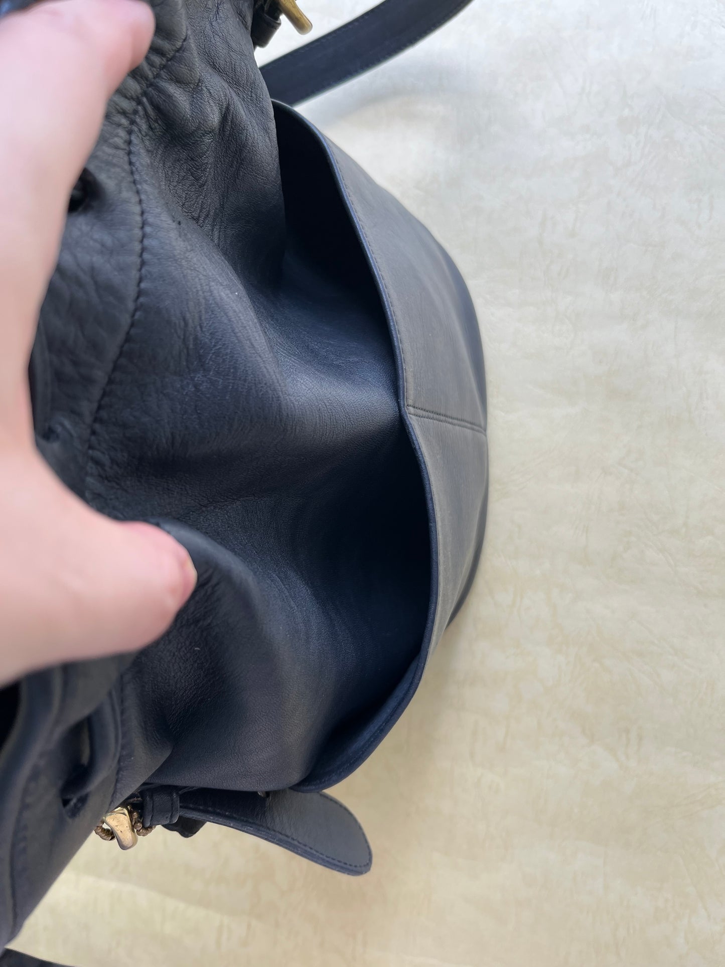 Vintage Coach Bucket Bag