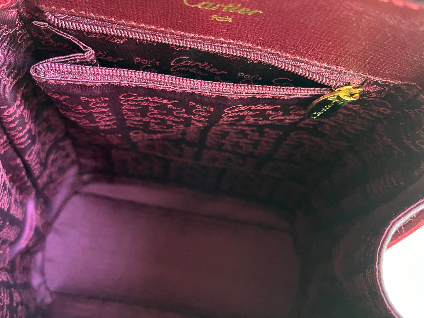 Vintage Cartier Backpack