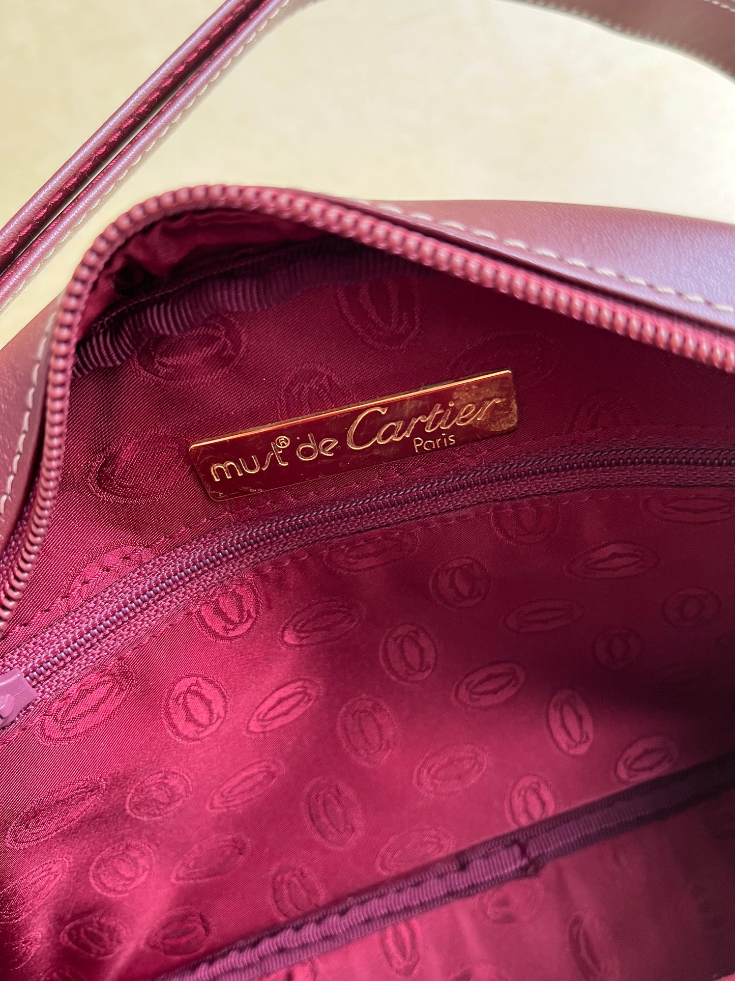 Vintage Cartier 2 way Bag