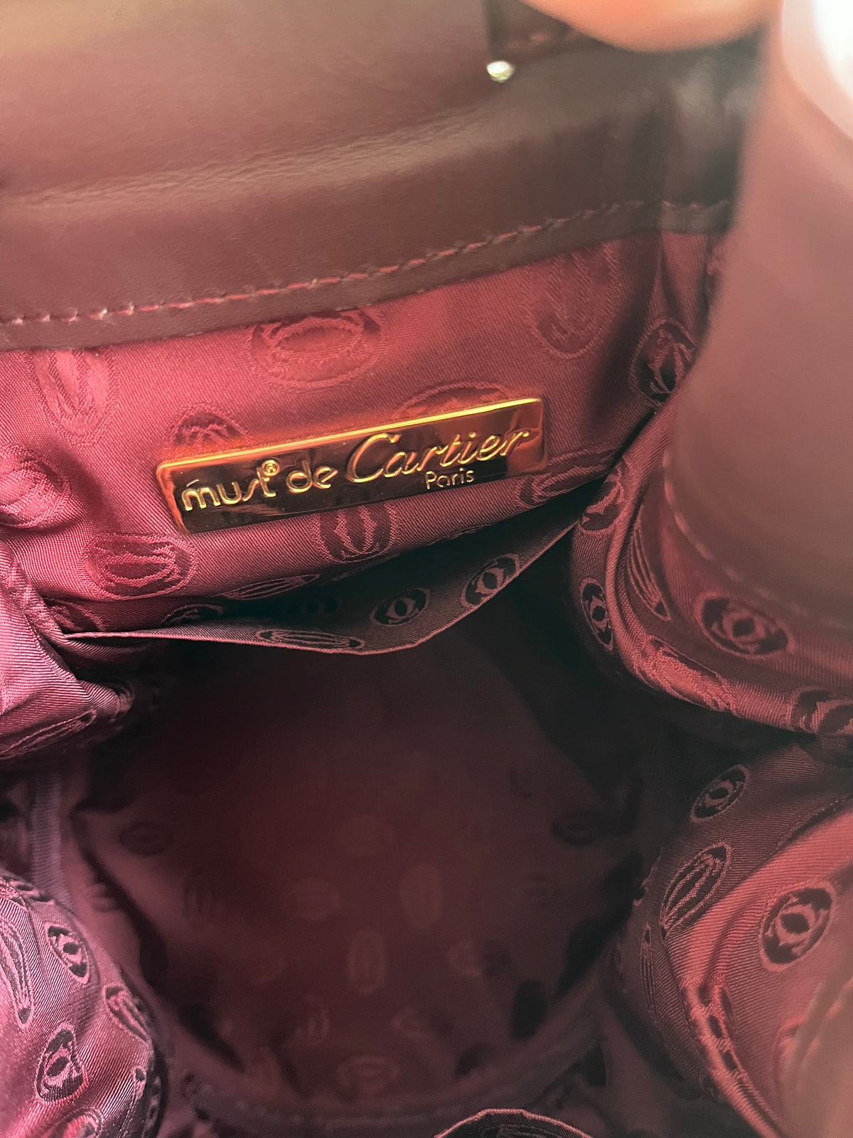 Vintage Cartier Bucket Bag