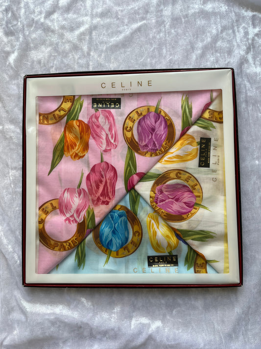Vintage Celine Handkerchief