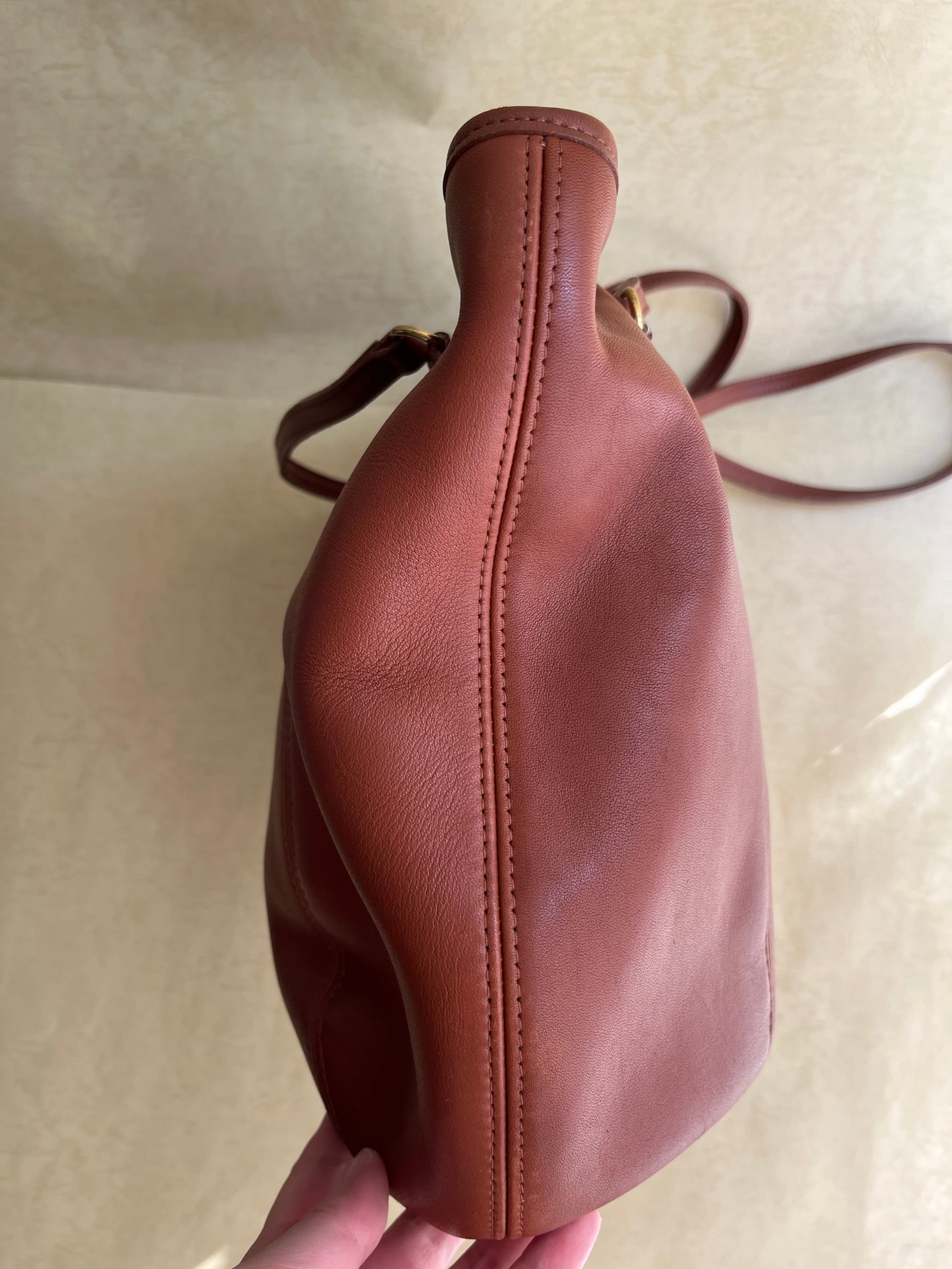 Vintage Coach Framed Pouch Bag